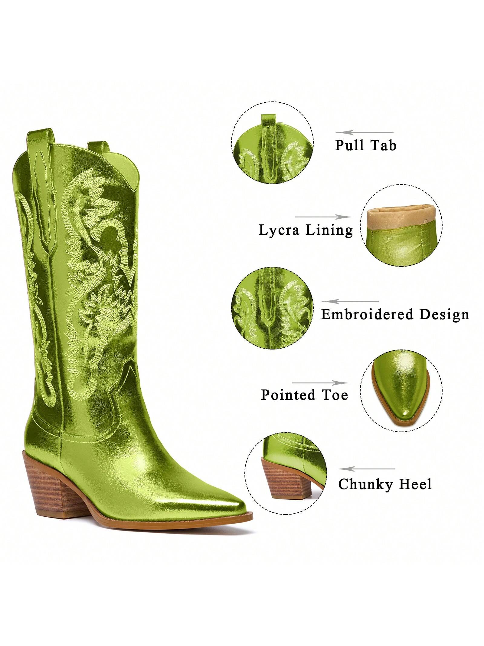 In Green Women Fashion Boots