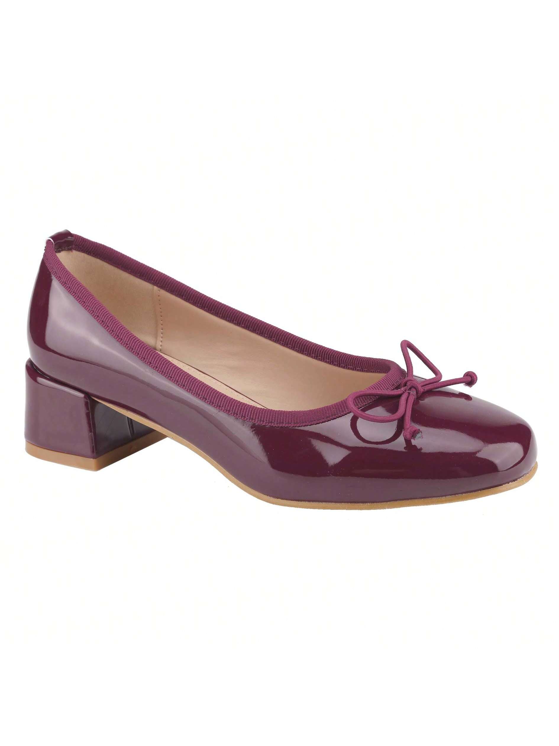 In Burgundy Women Pumps