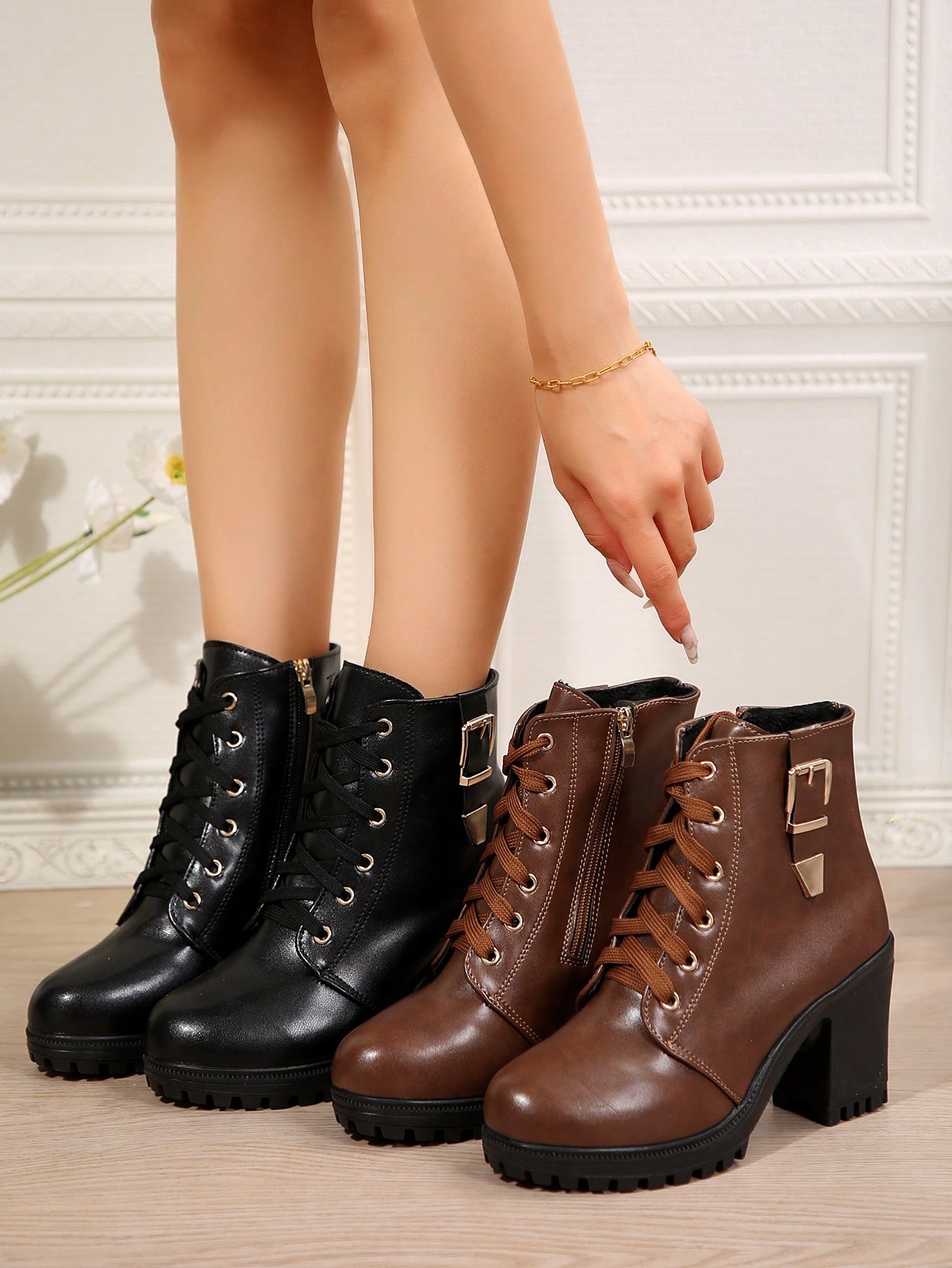 In Brown Women Ankle Boots & Booties