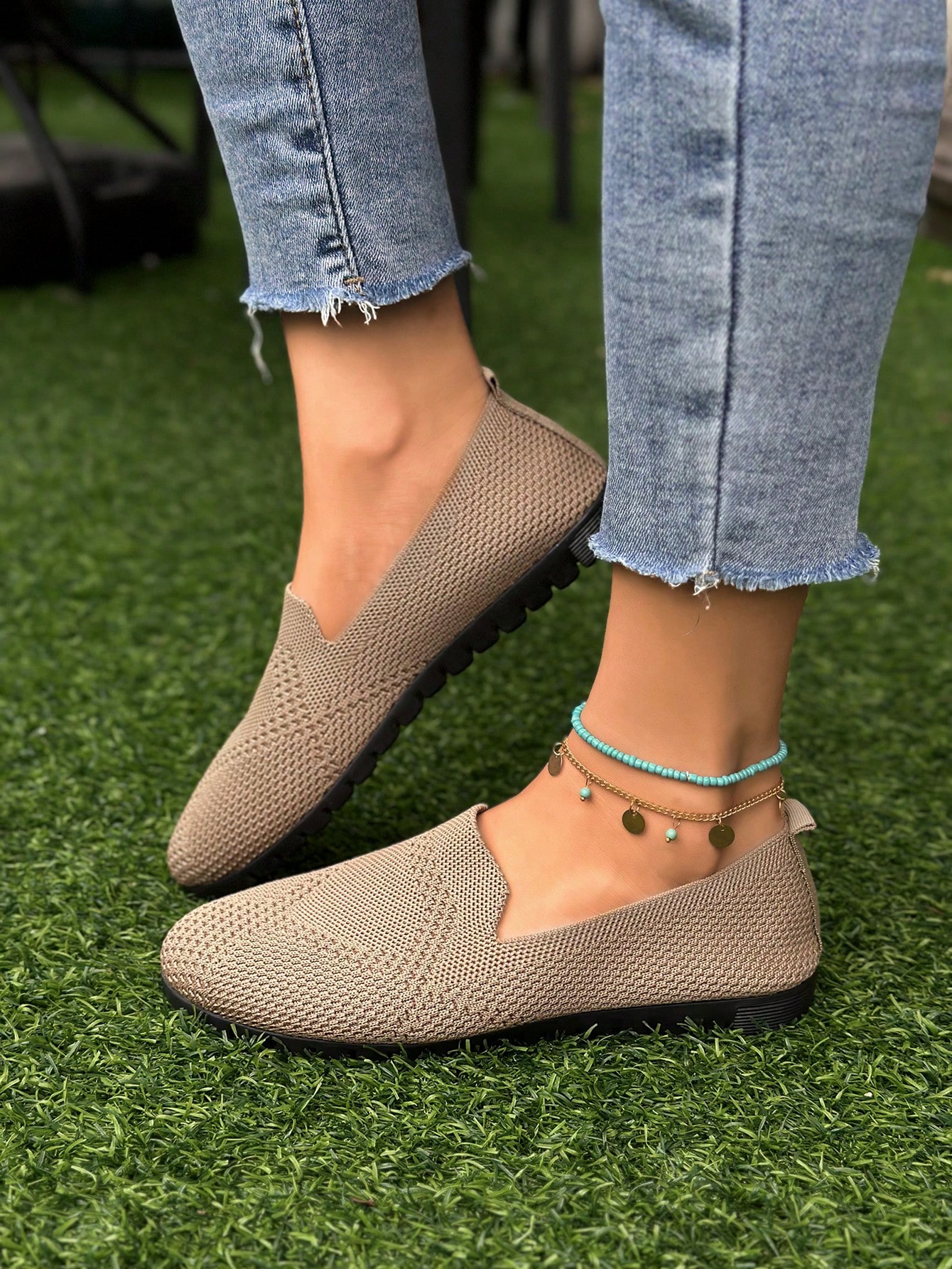 In Khaki Women Wedges & Flatform