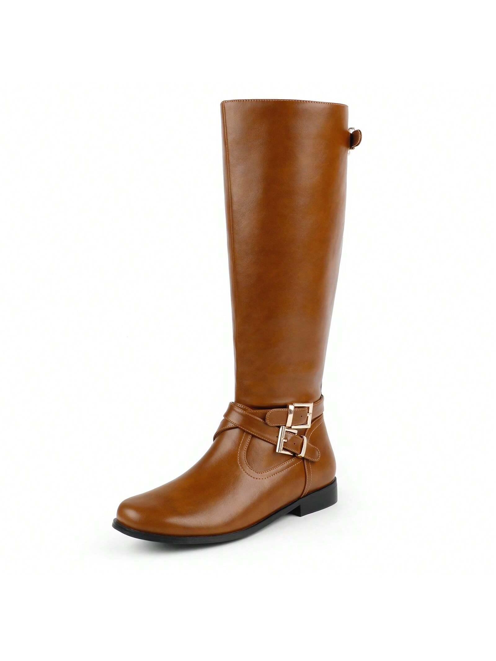 In Brown Women Knee-High Boots