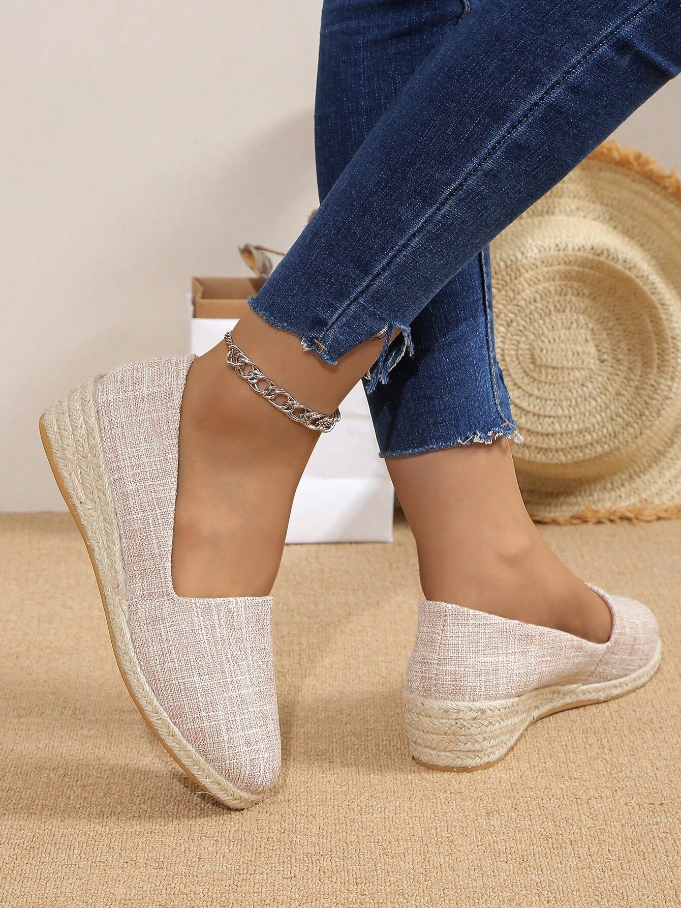 In Apricot Women Wedges & Flatform