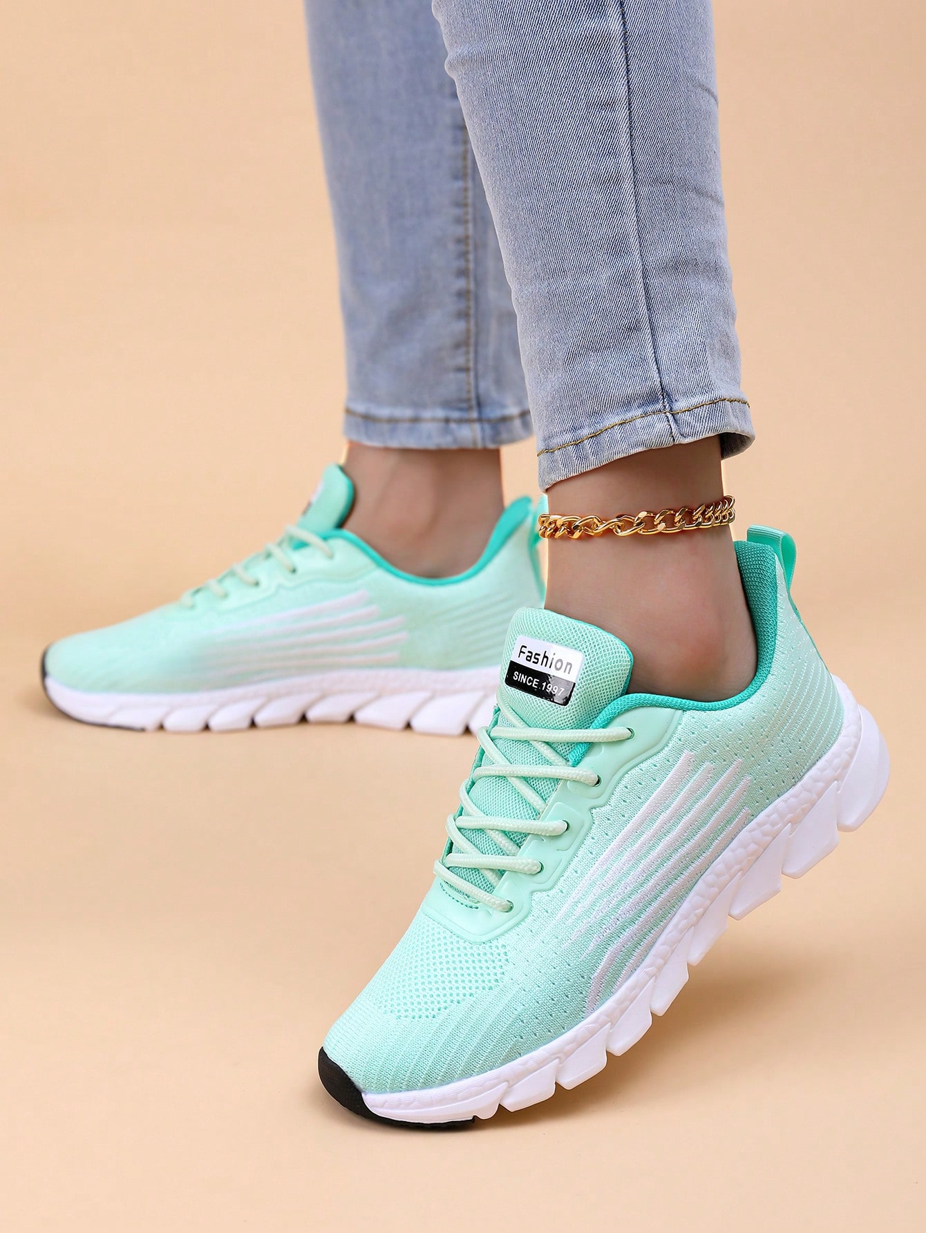 In Mint Green Women Shoes