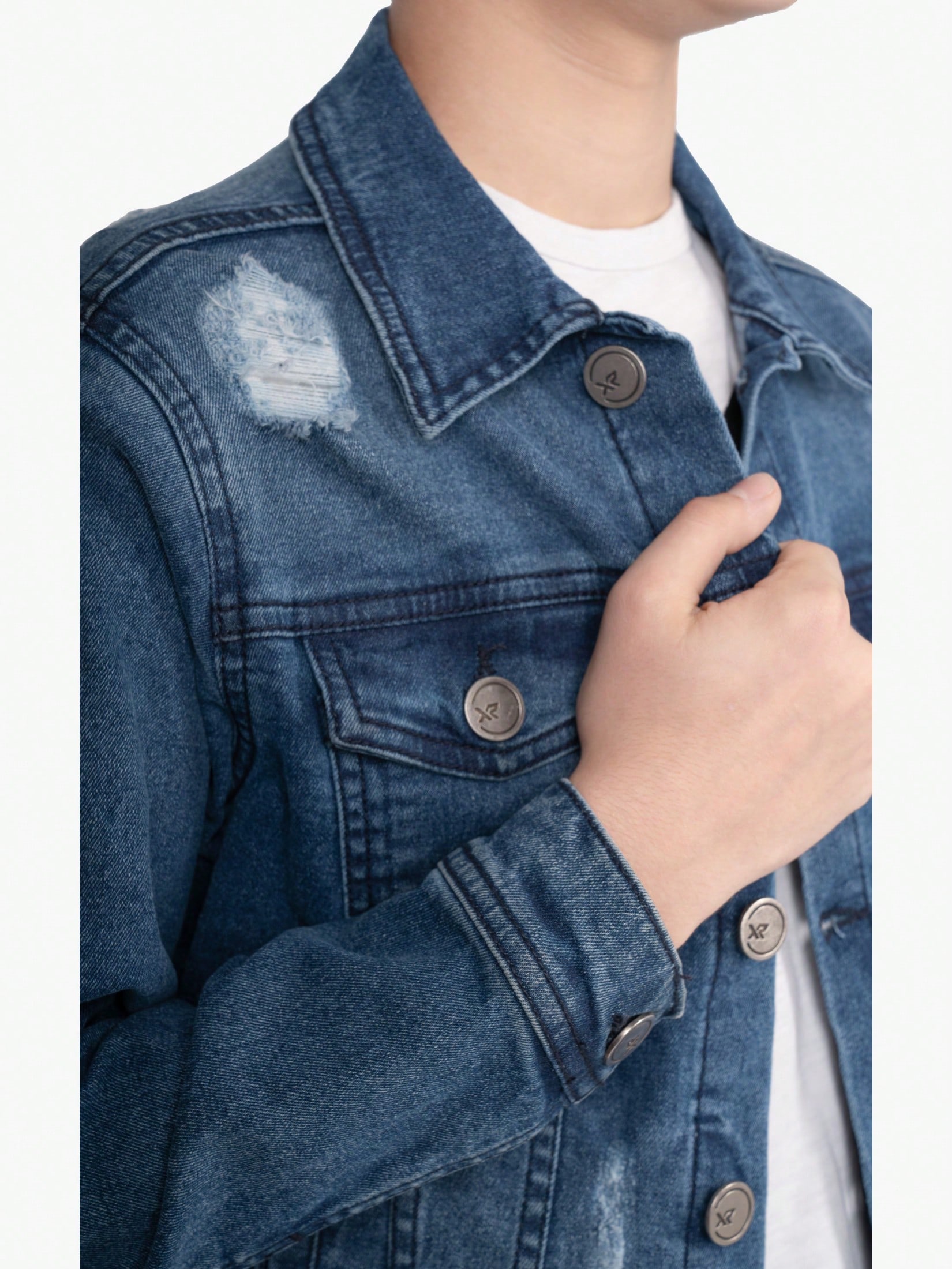 Tween Boys Denim Jackets & Coats