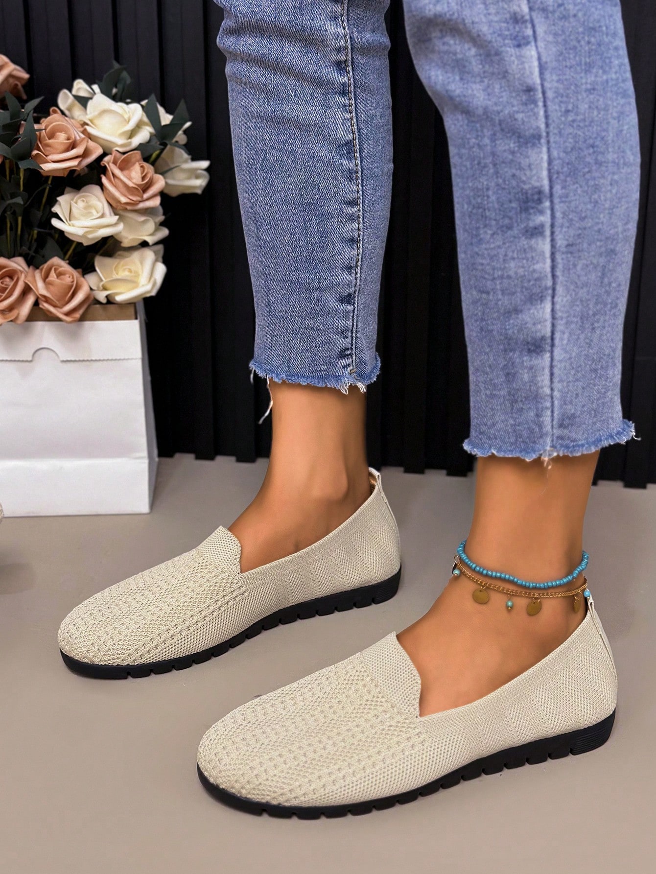 In Beige Women Wedges & Flatform