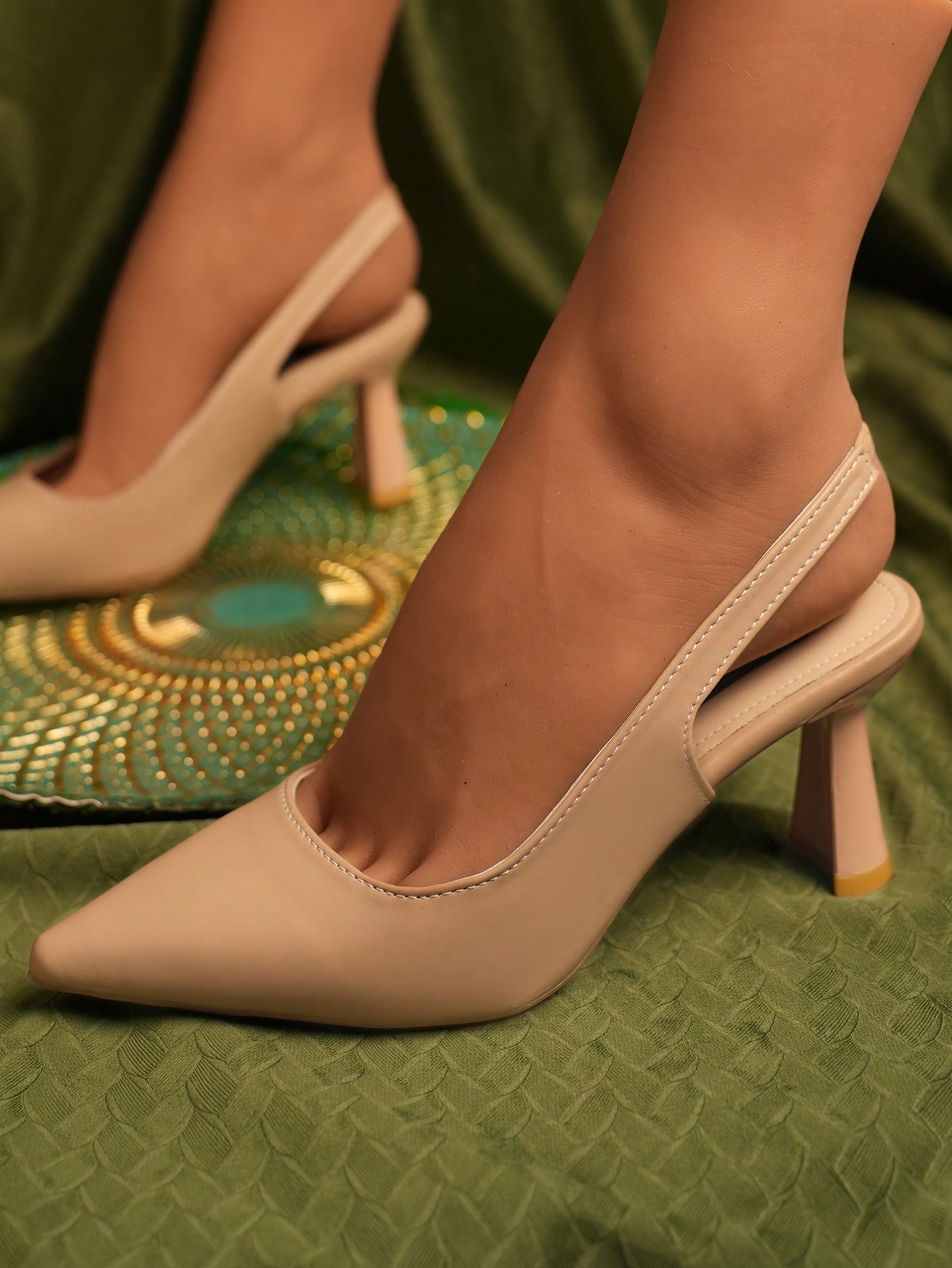 In Apricot Women Pumps