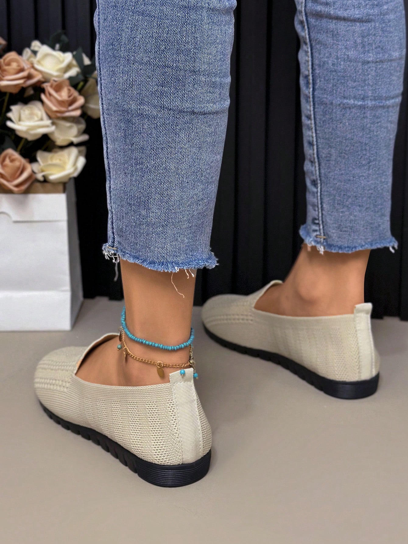 In Beige Women Wedges & Flatform