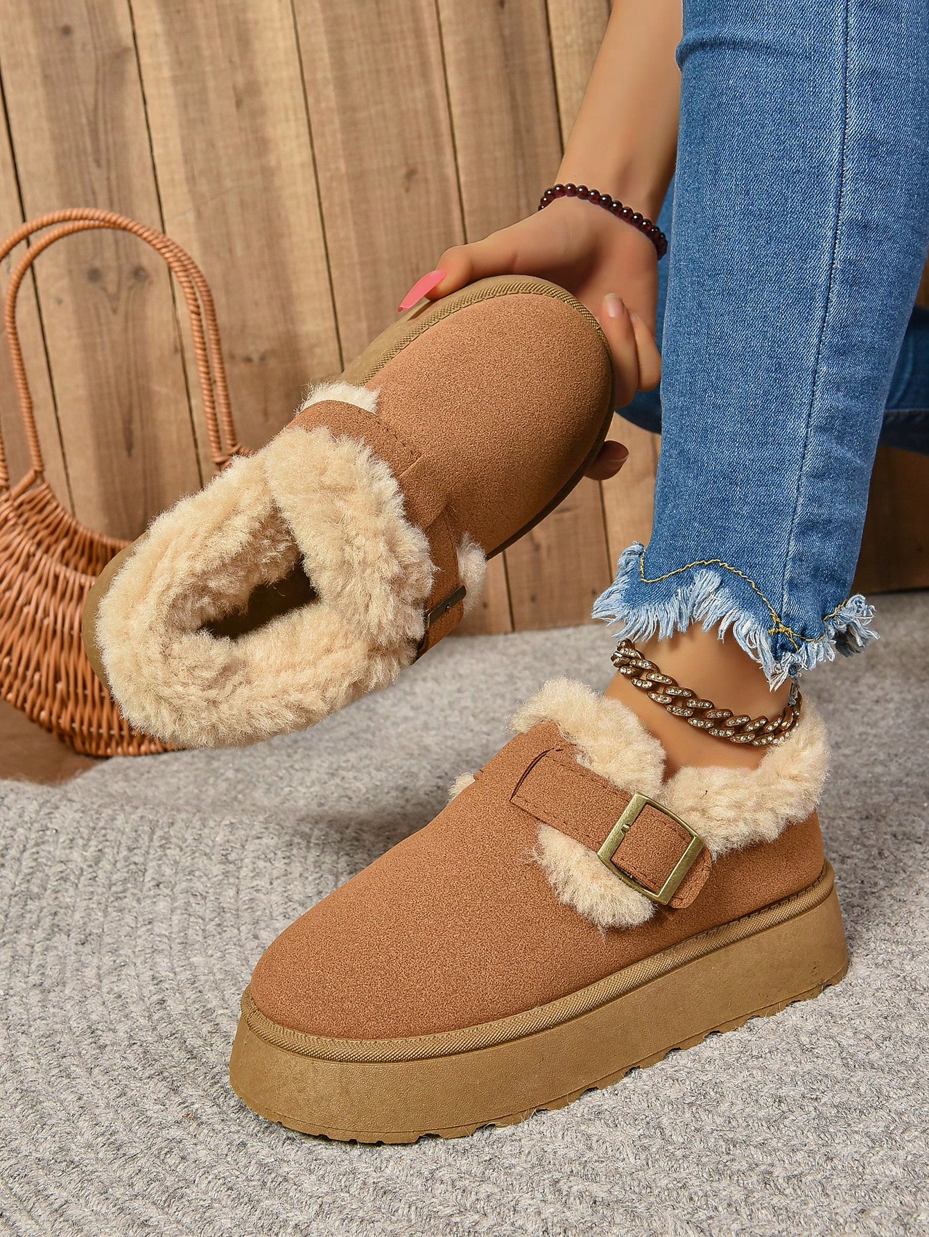 In Camel Women Fashion Boots