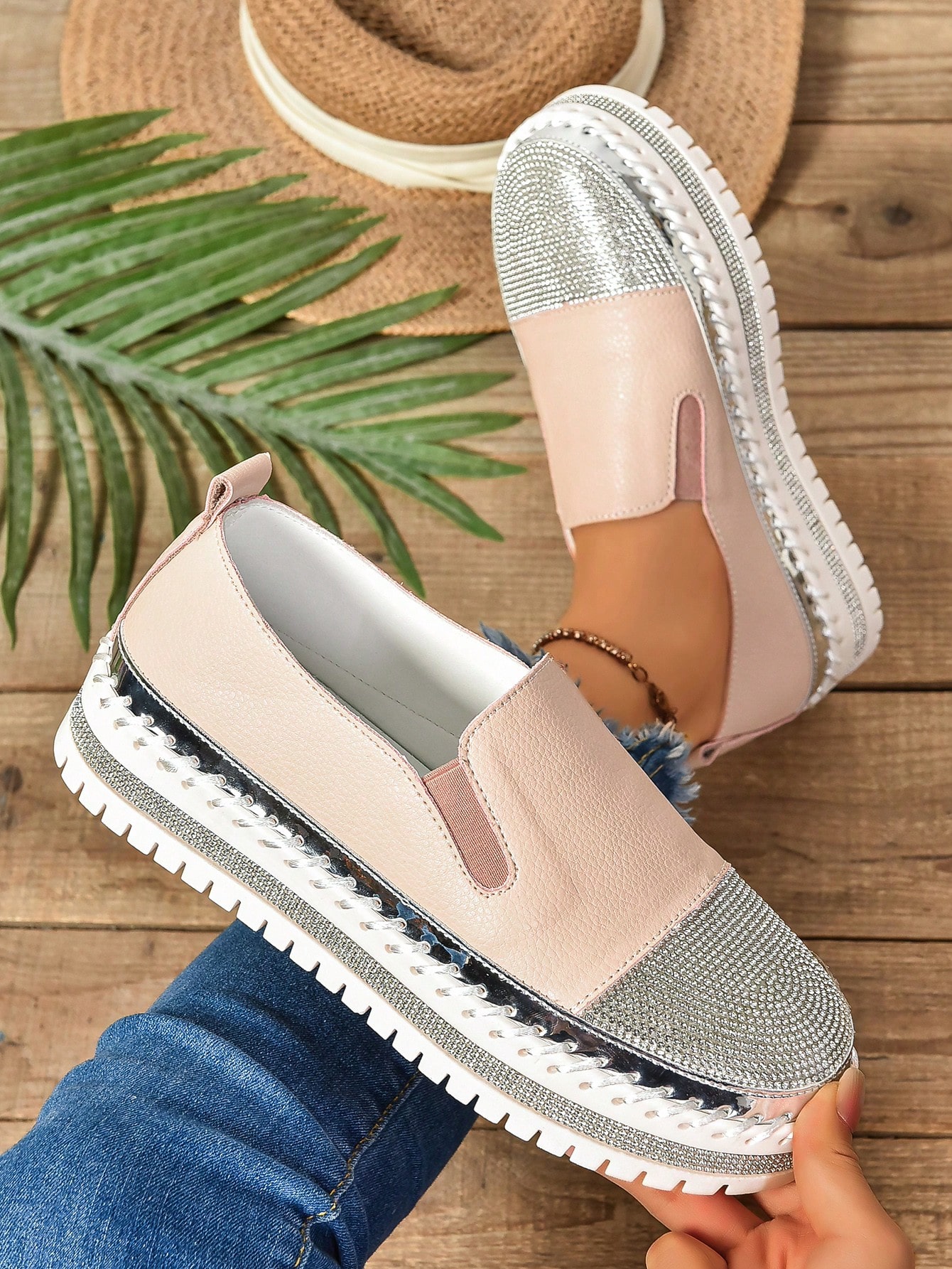 In Pink Women Wedges & Flatform