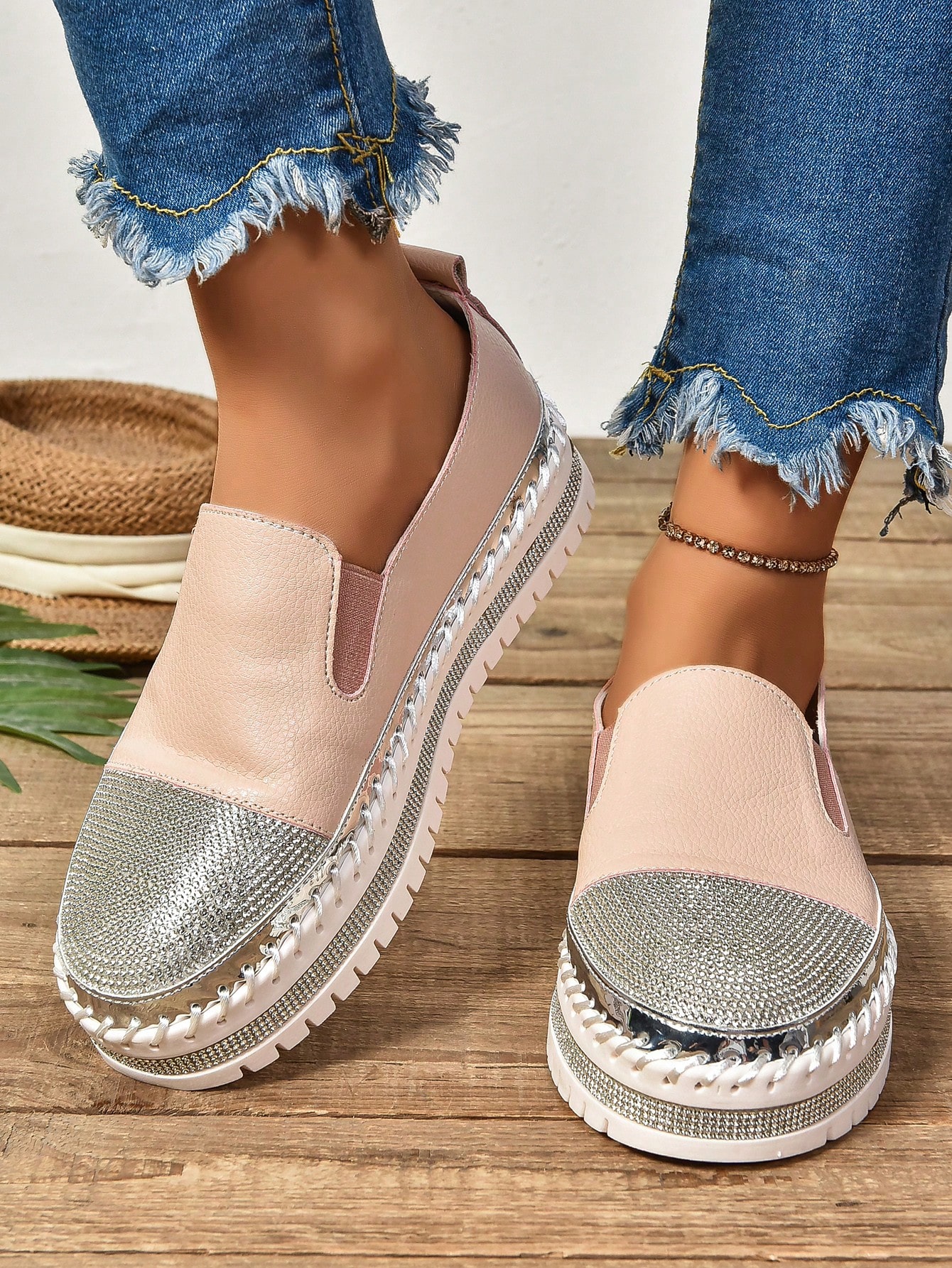 In Pink Women Wedges & Flatform