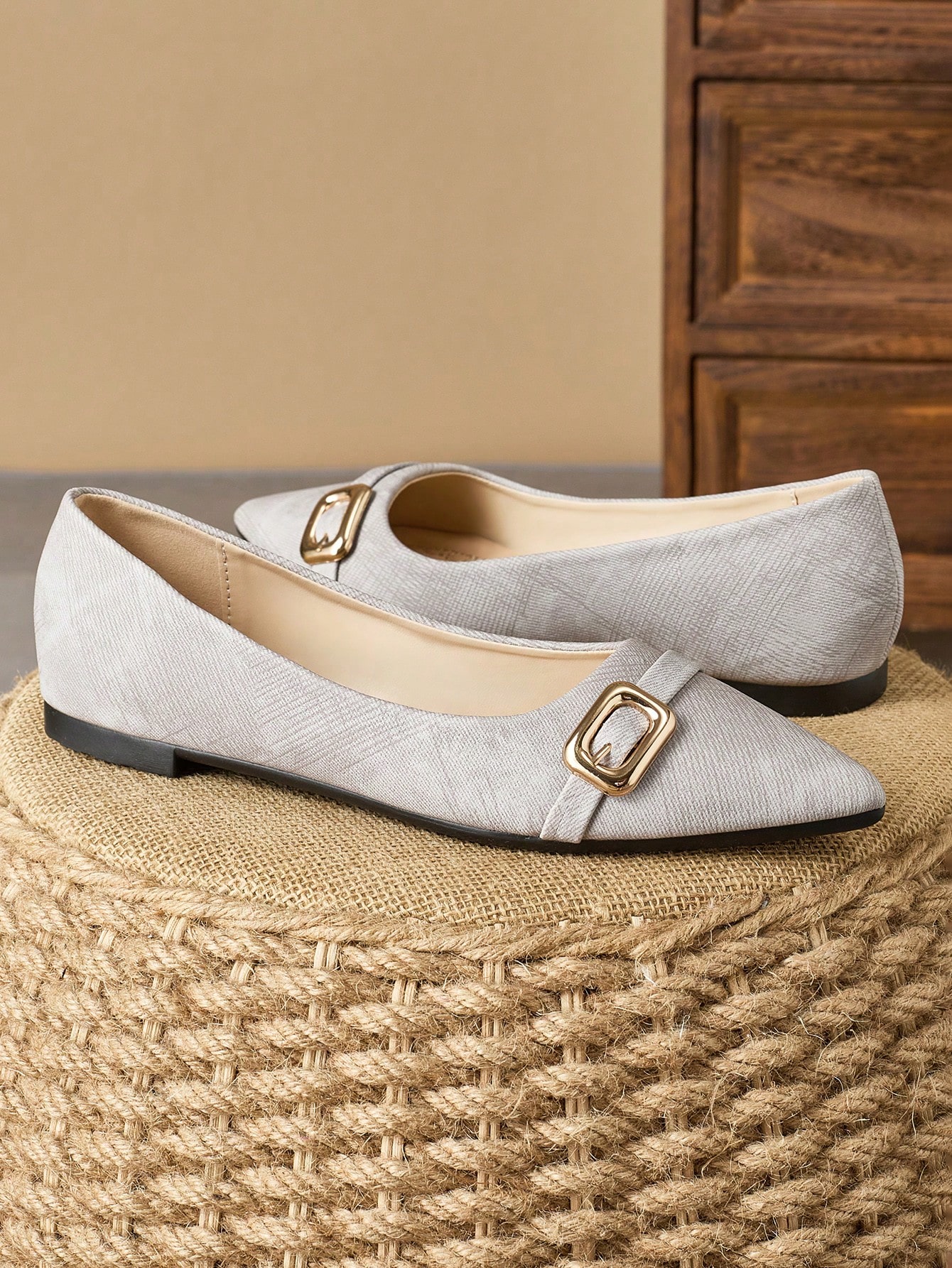 In Light Grey Women Shoes