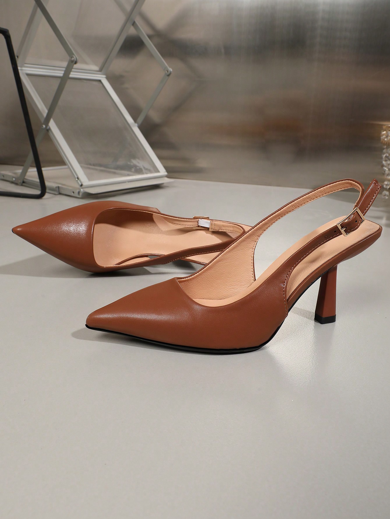 In Brown Women Pumps