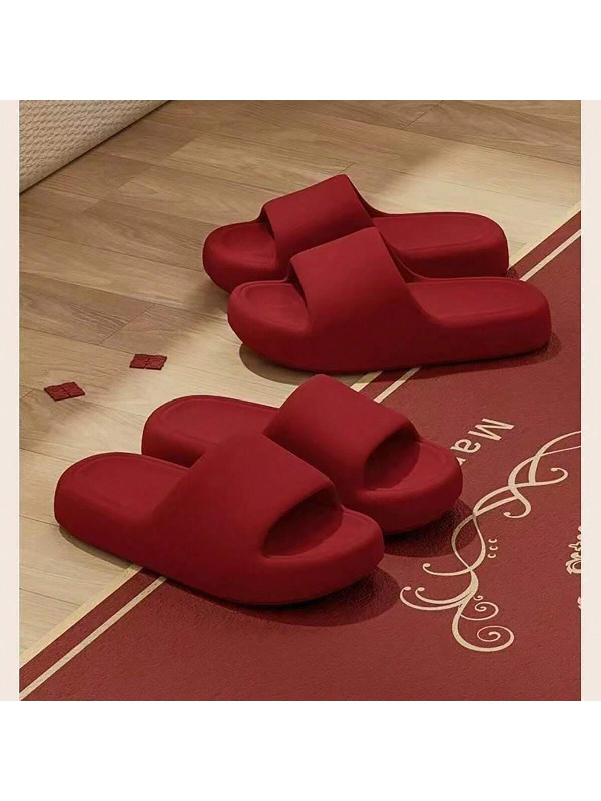 In Red Women Home Slippers