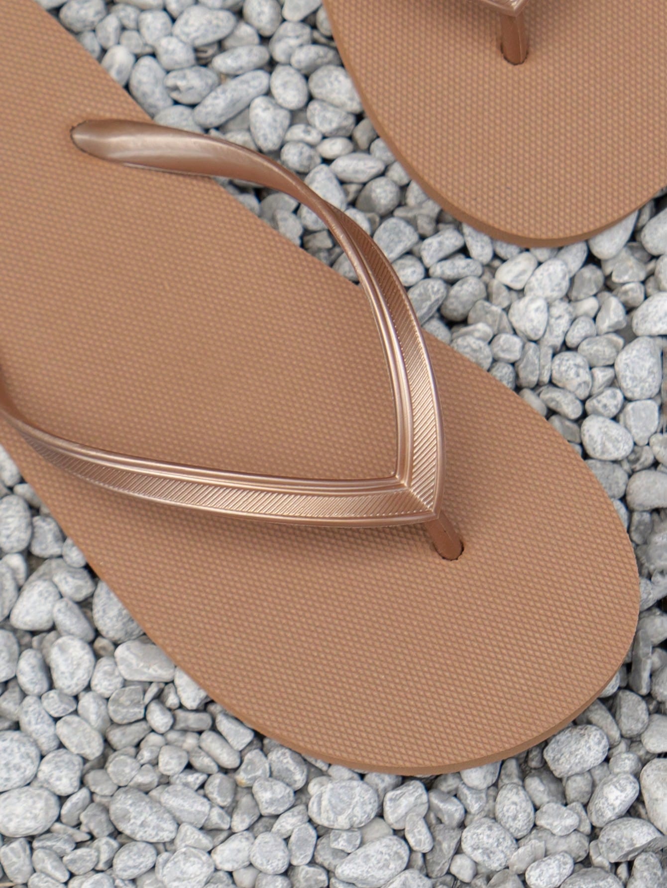 In Brown Women Flip-Flops