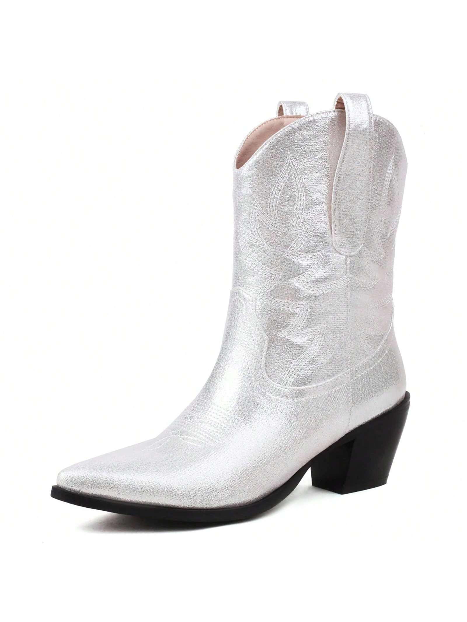 In Silver Women Ankle Boots & Booties