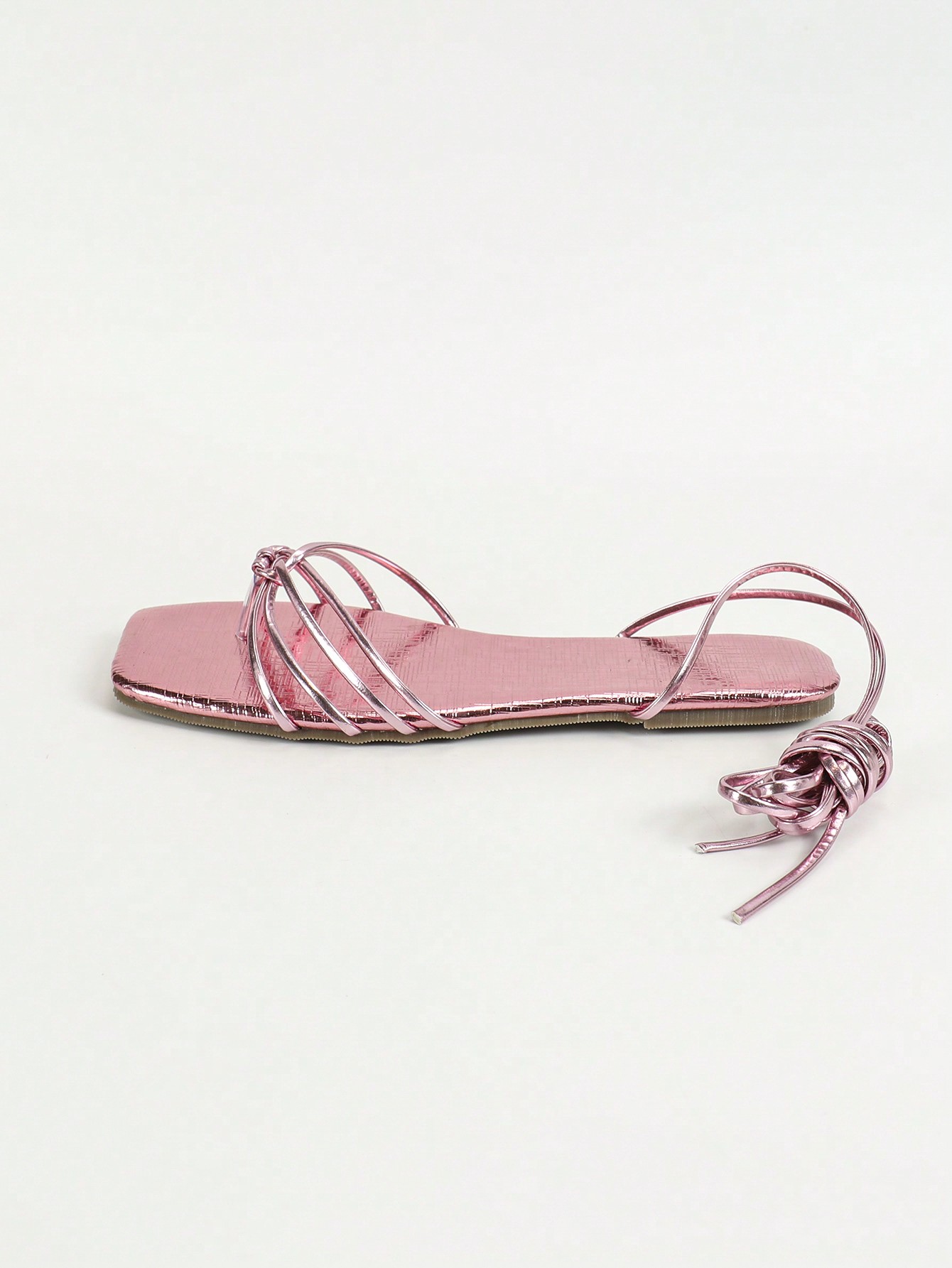 In Baby Pink Women Flat Sandals