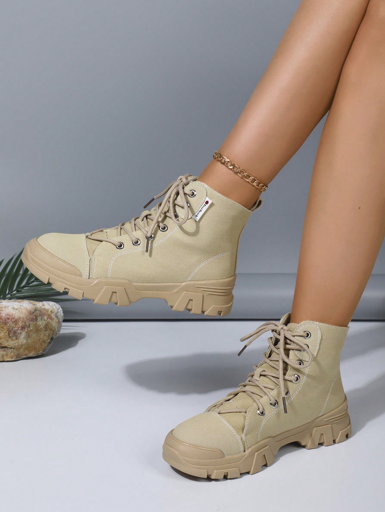 In Khaki Women Ankle Boots & Booties