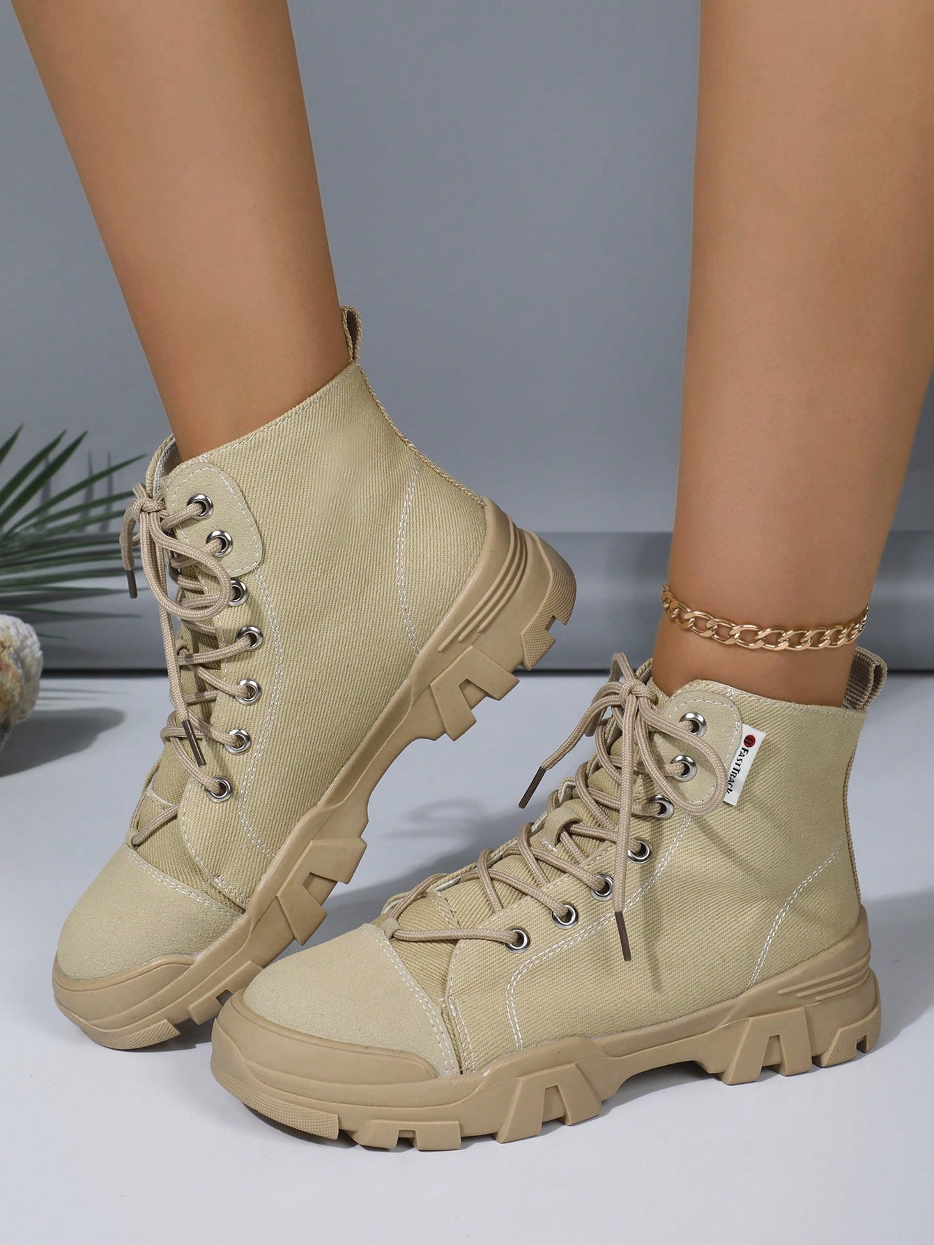 In Khaki Women Ankle Boots & Booties