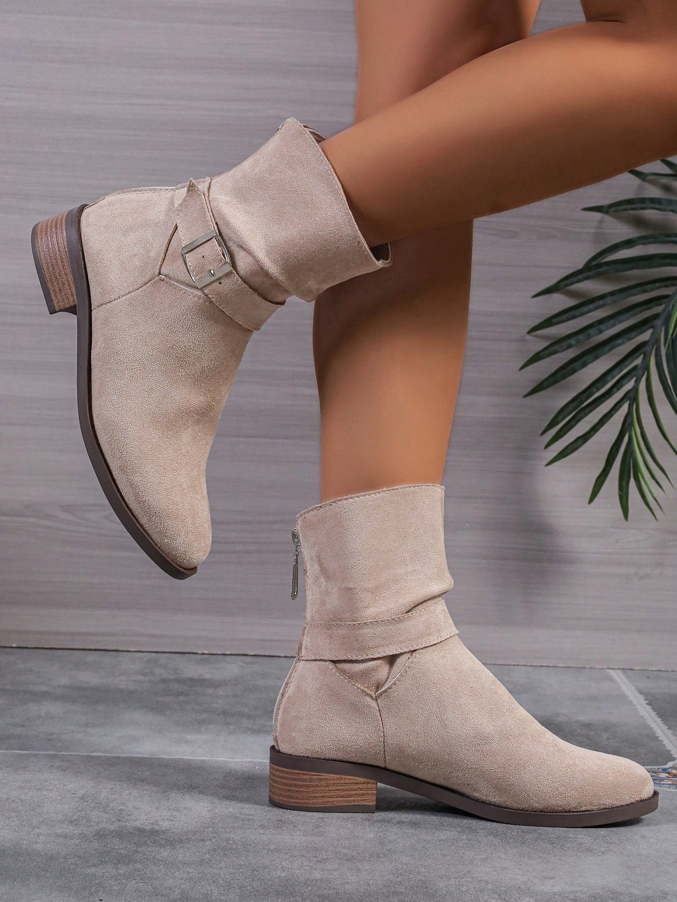 In Khaki Women Ankle Boots & Booties