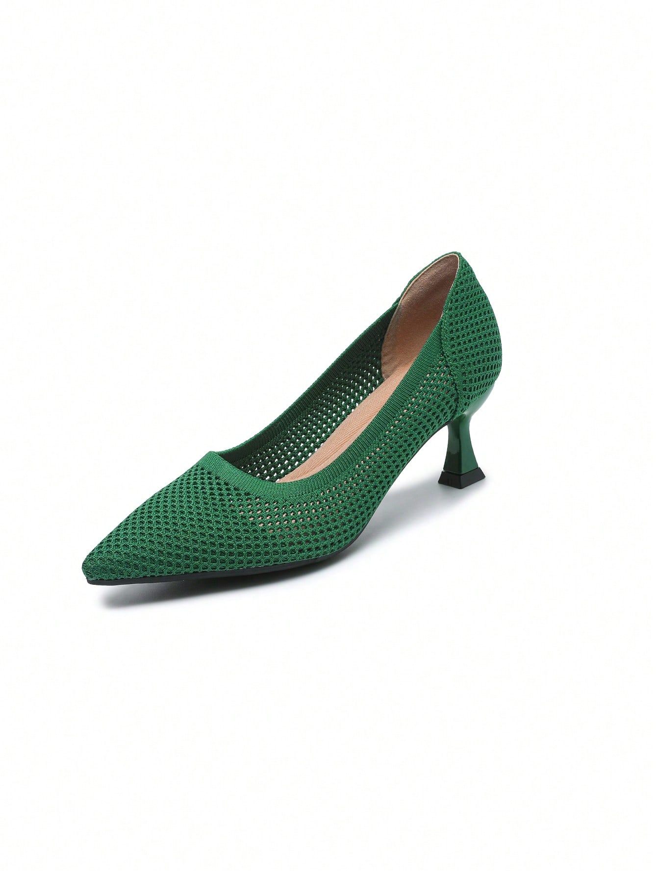 In Green Women Pumps