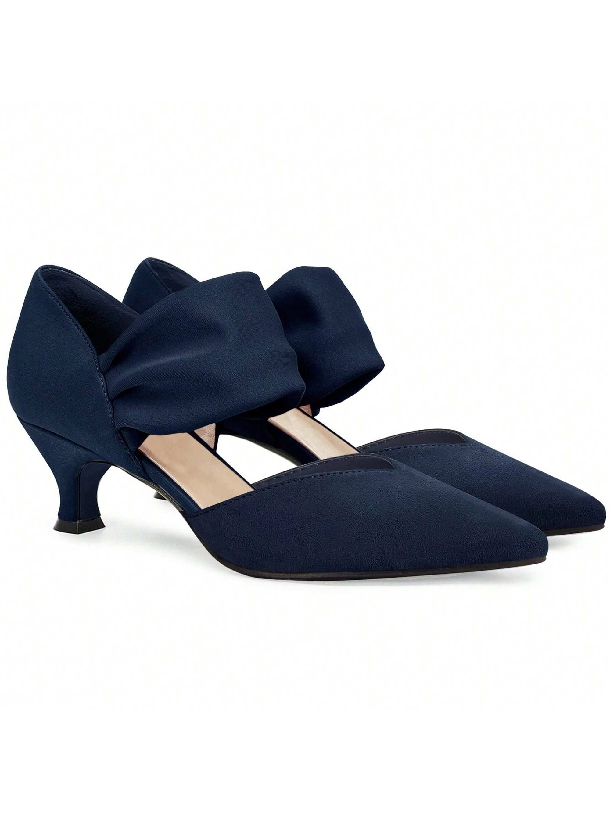 In Navy Blue Women Pumps