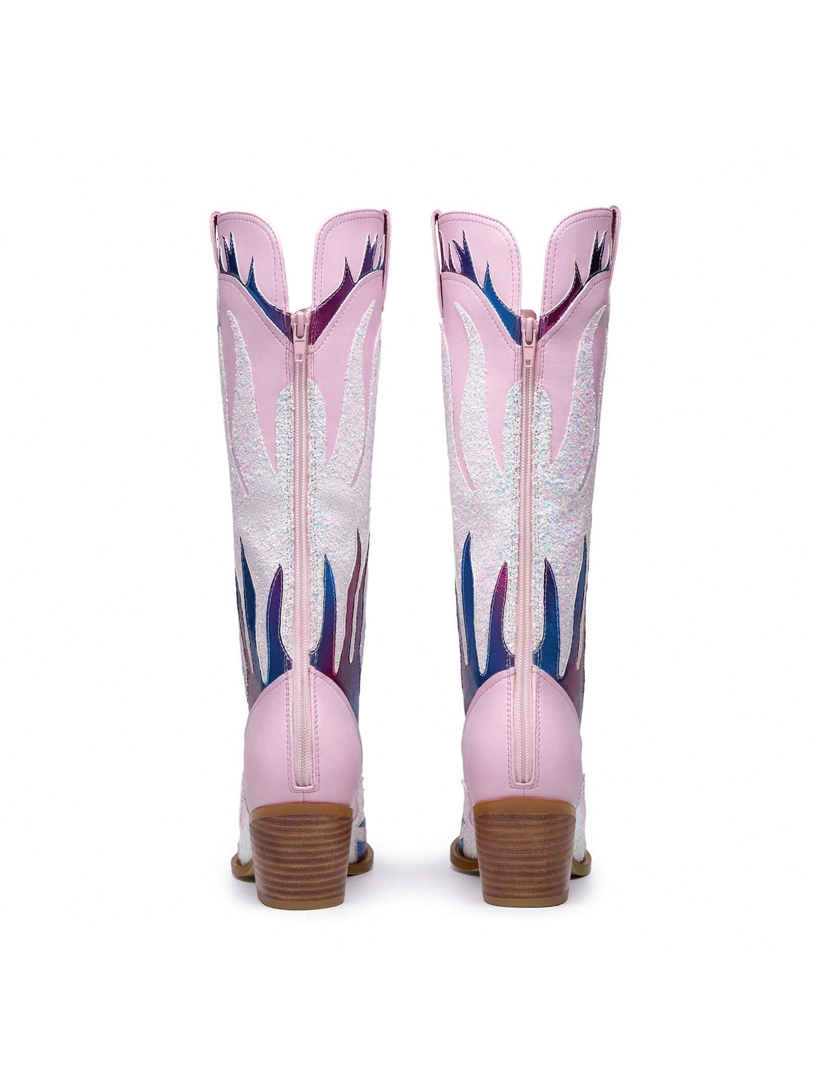 In Pink Women Mid-Calf Boots