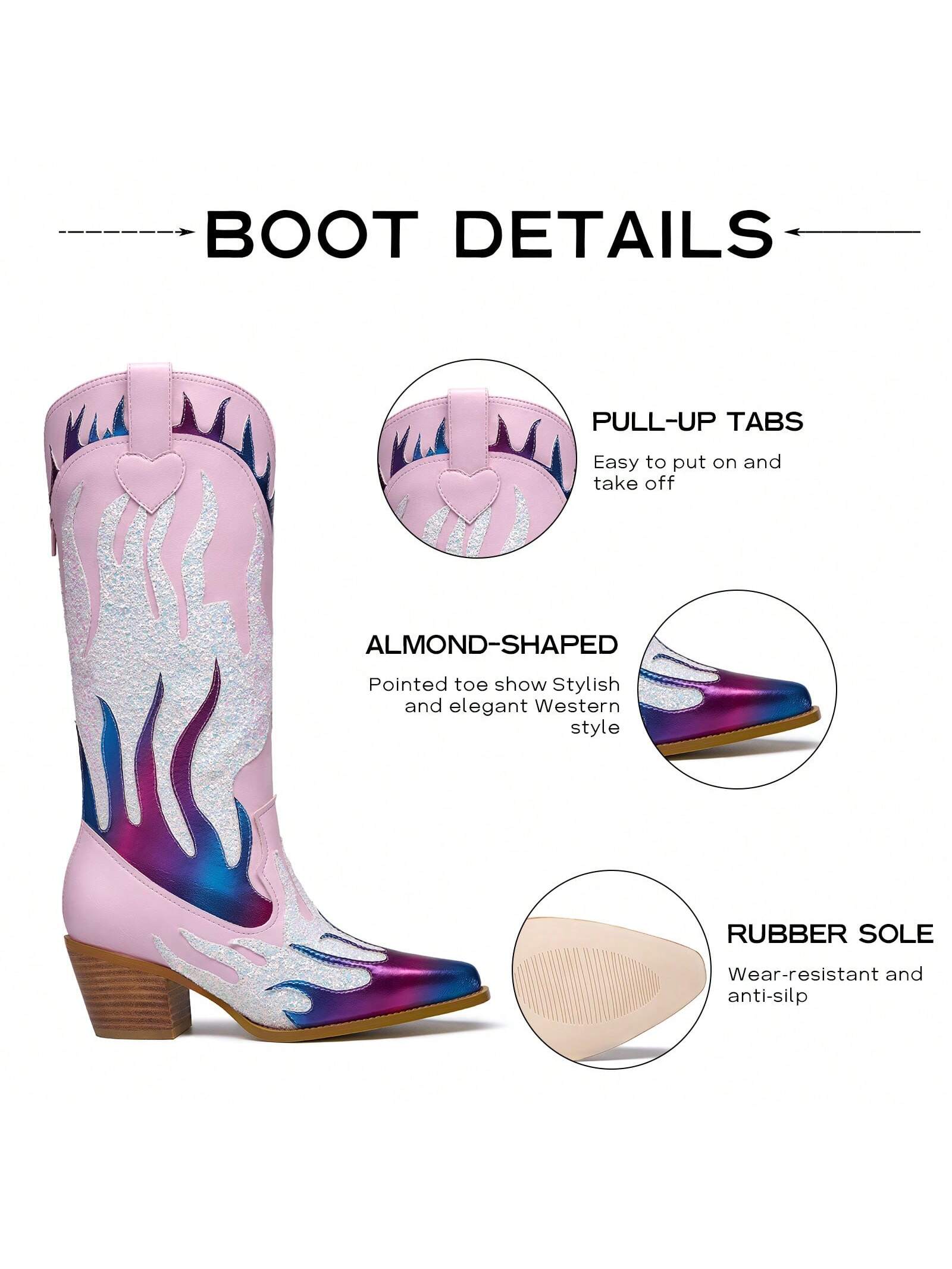 In Pink Women Mid-Calf Boots