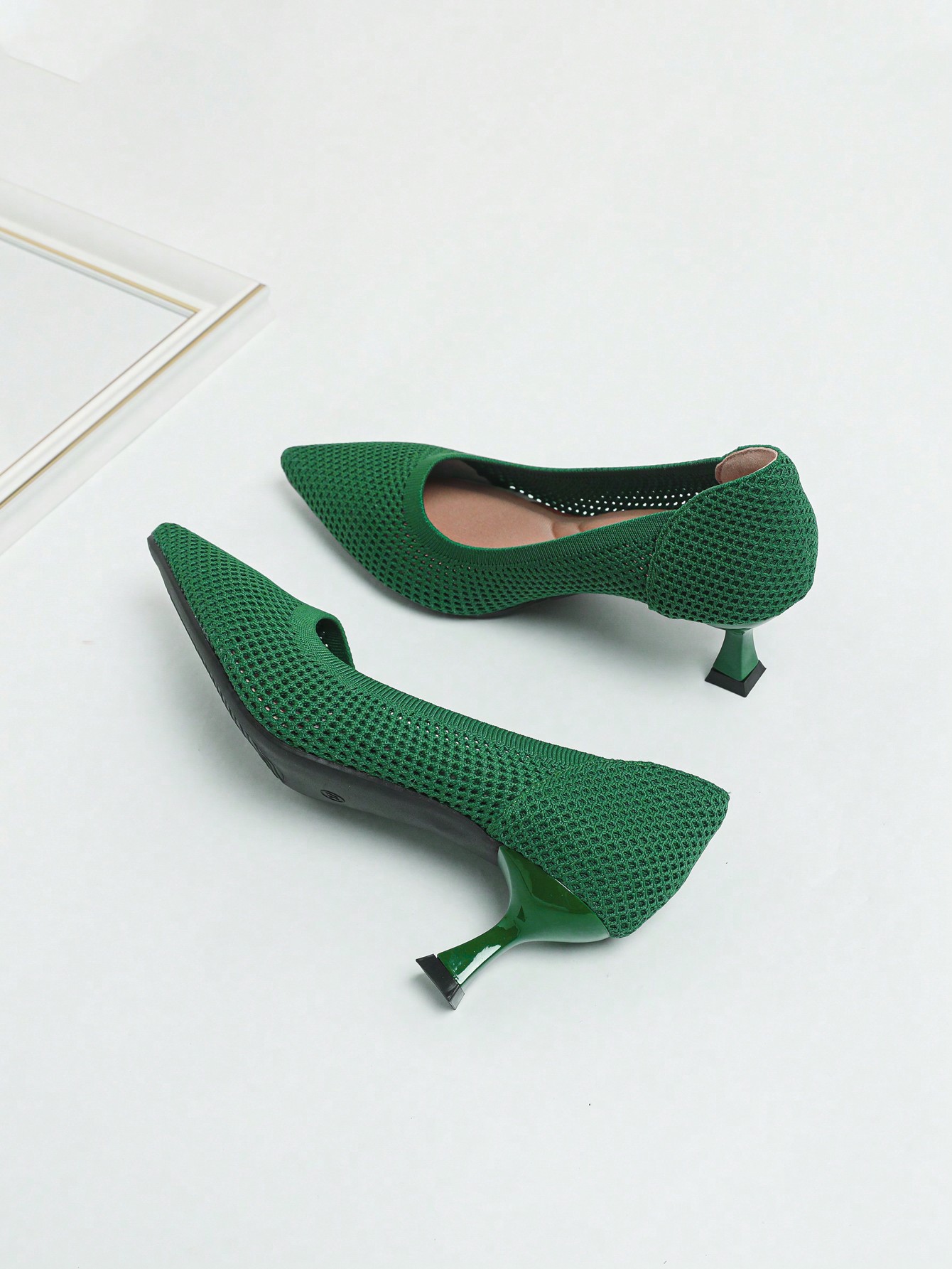 In Green Women Pumps