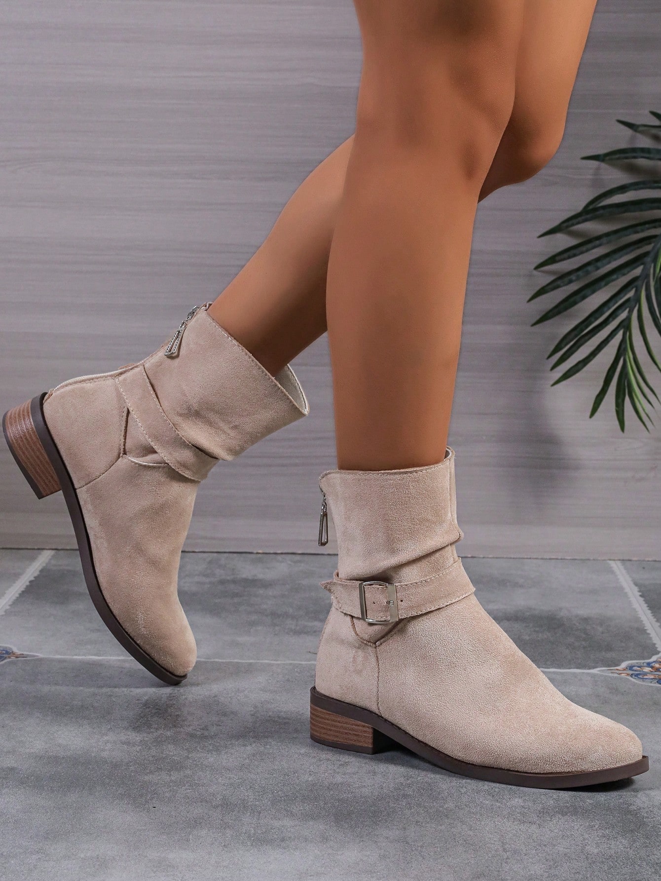 In Khaki Women Ankle Boots & Booties