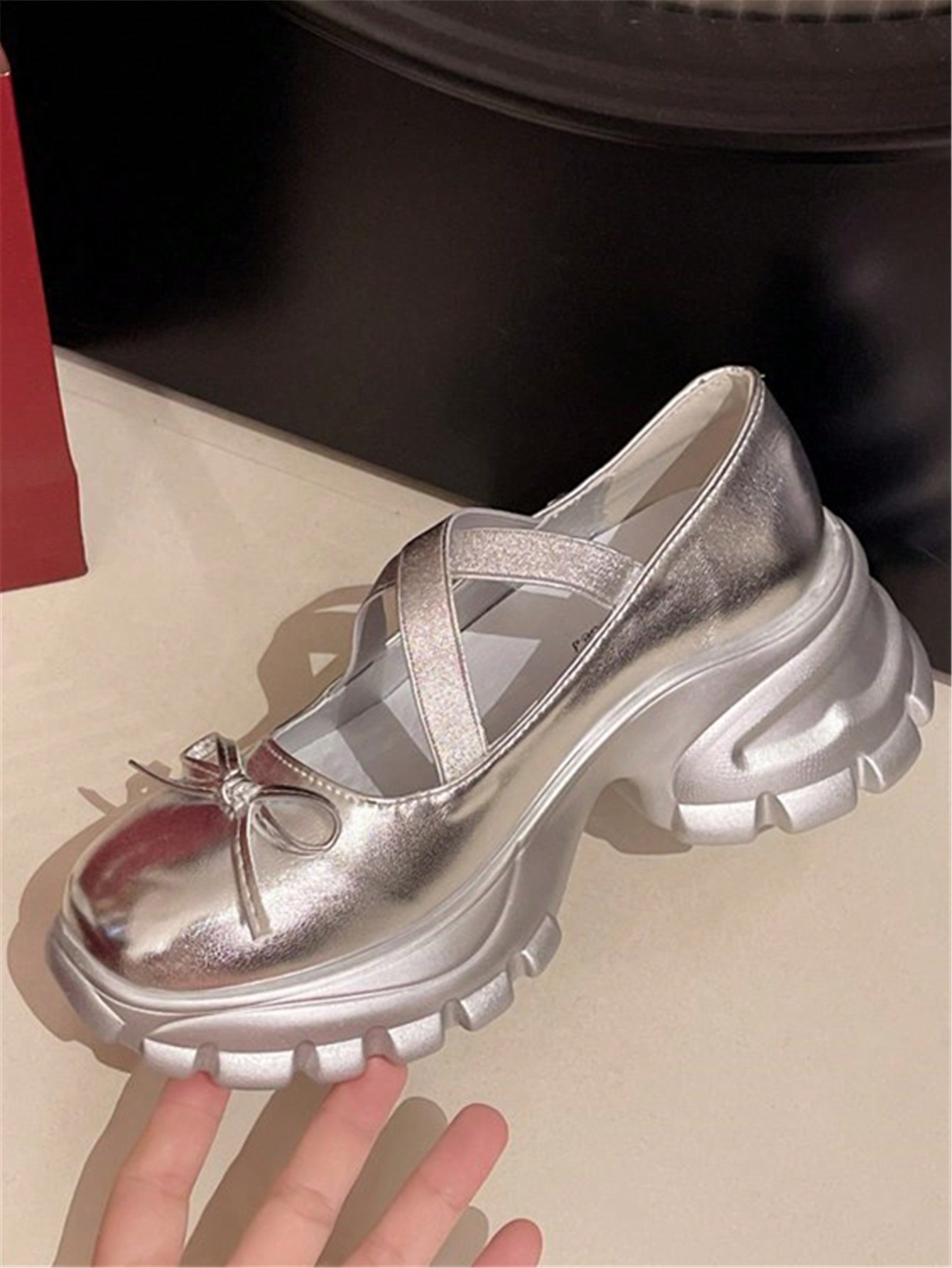 In Silver Women Wedges & Flatform