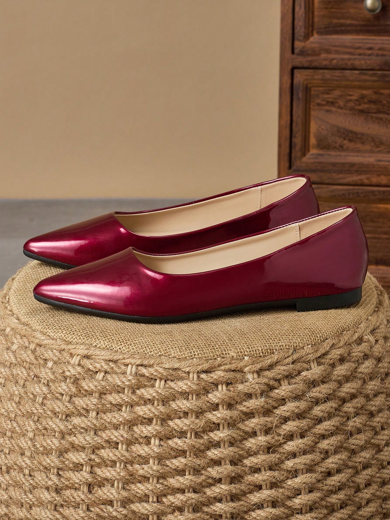 In Red Violet Women Shoes