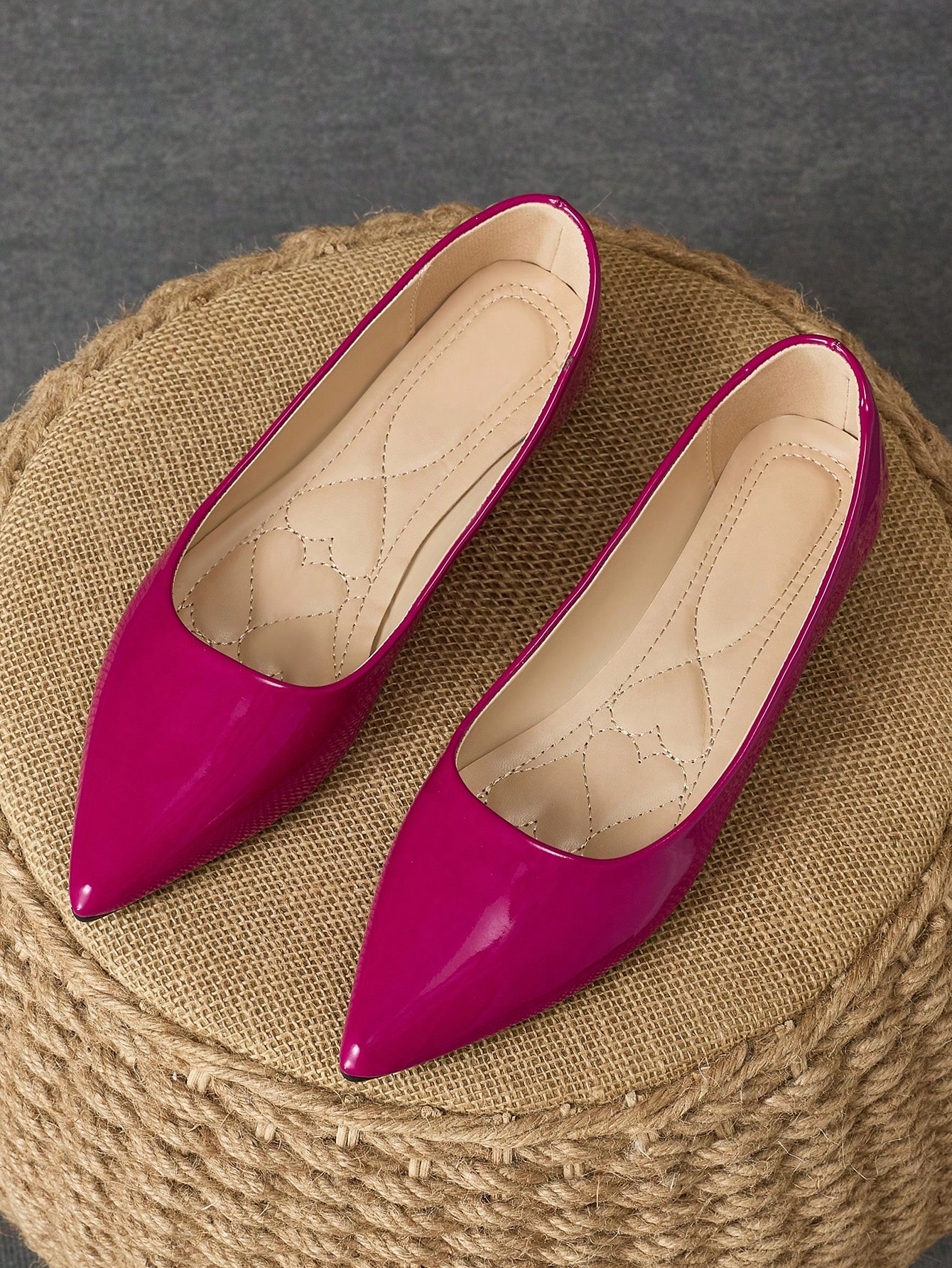 In Hot Pink Women Flats