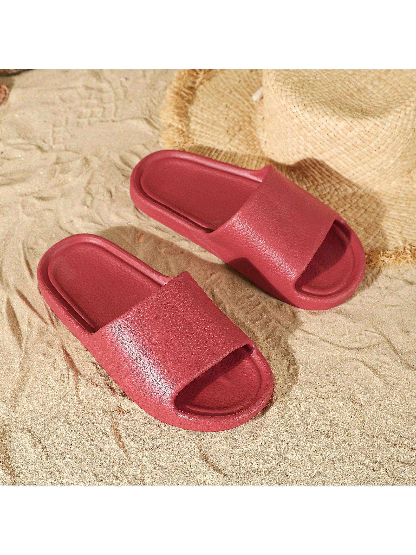 In Red Women Home Slippers