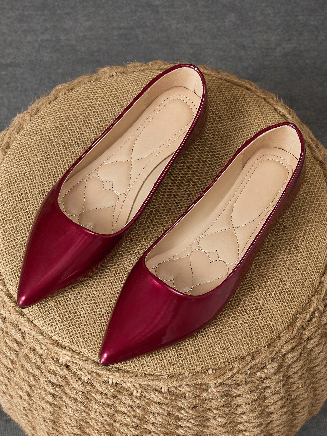 In Red Violet Women Shoes