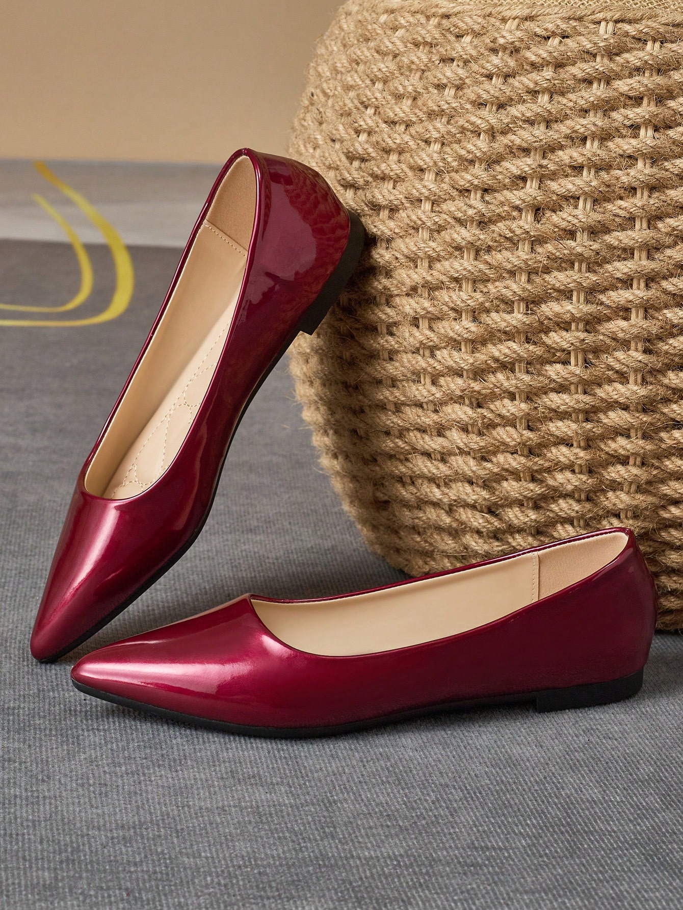 In Red Violet Women Shoes