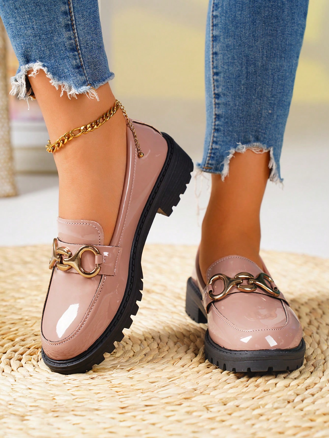 In Pink Women Wedges & Flatform