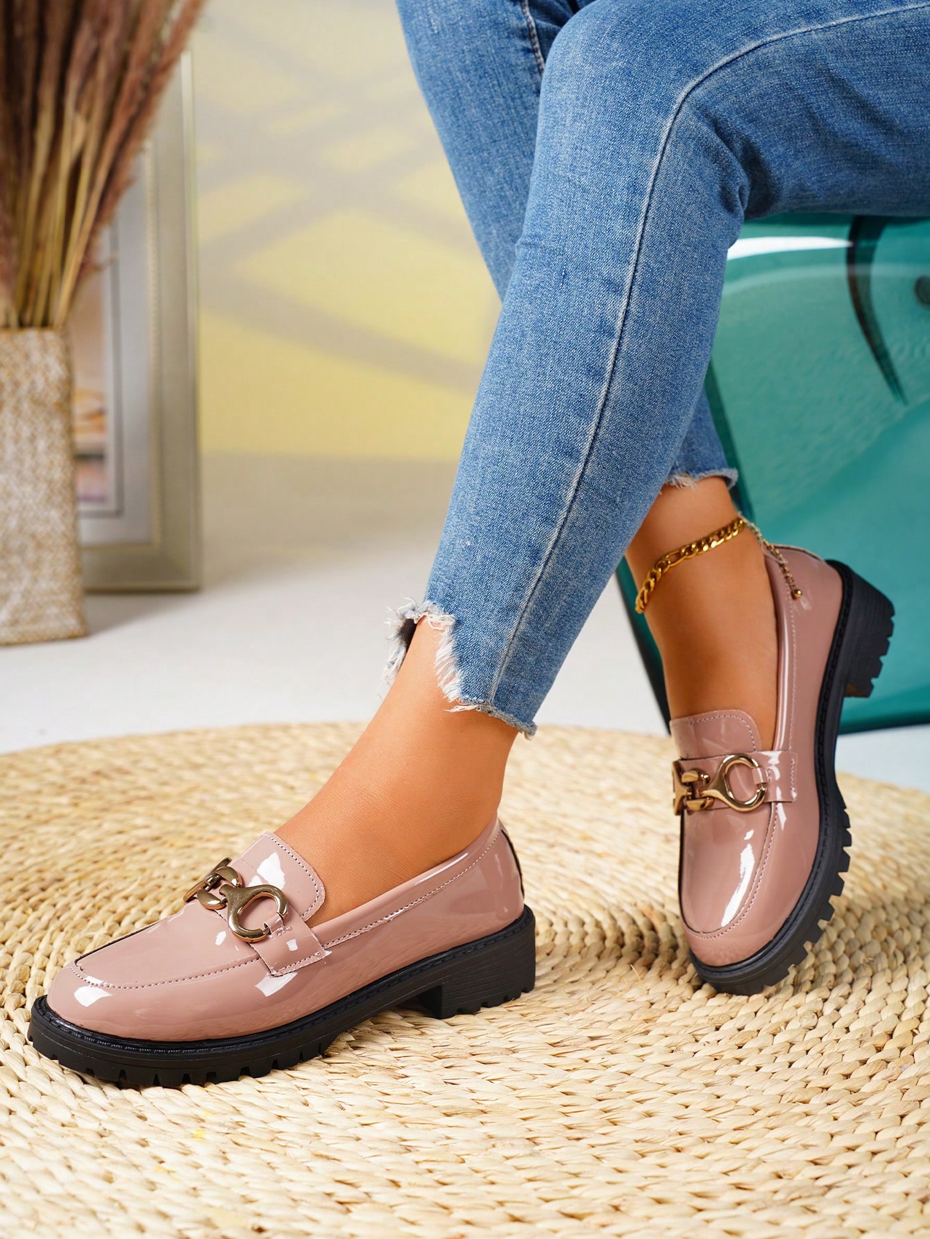 In Pink Women Wedges & Flatform