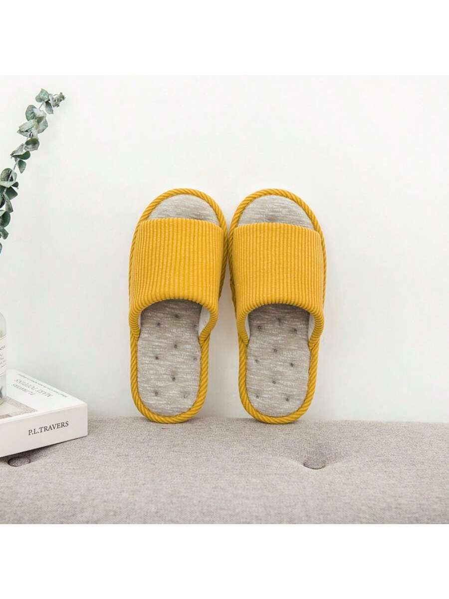 In Yellow Women Slippers