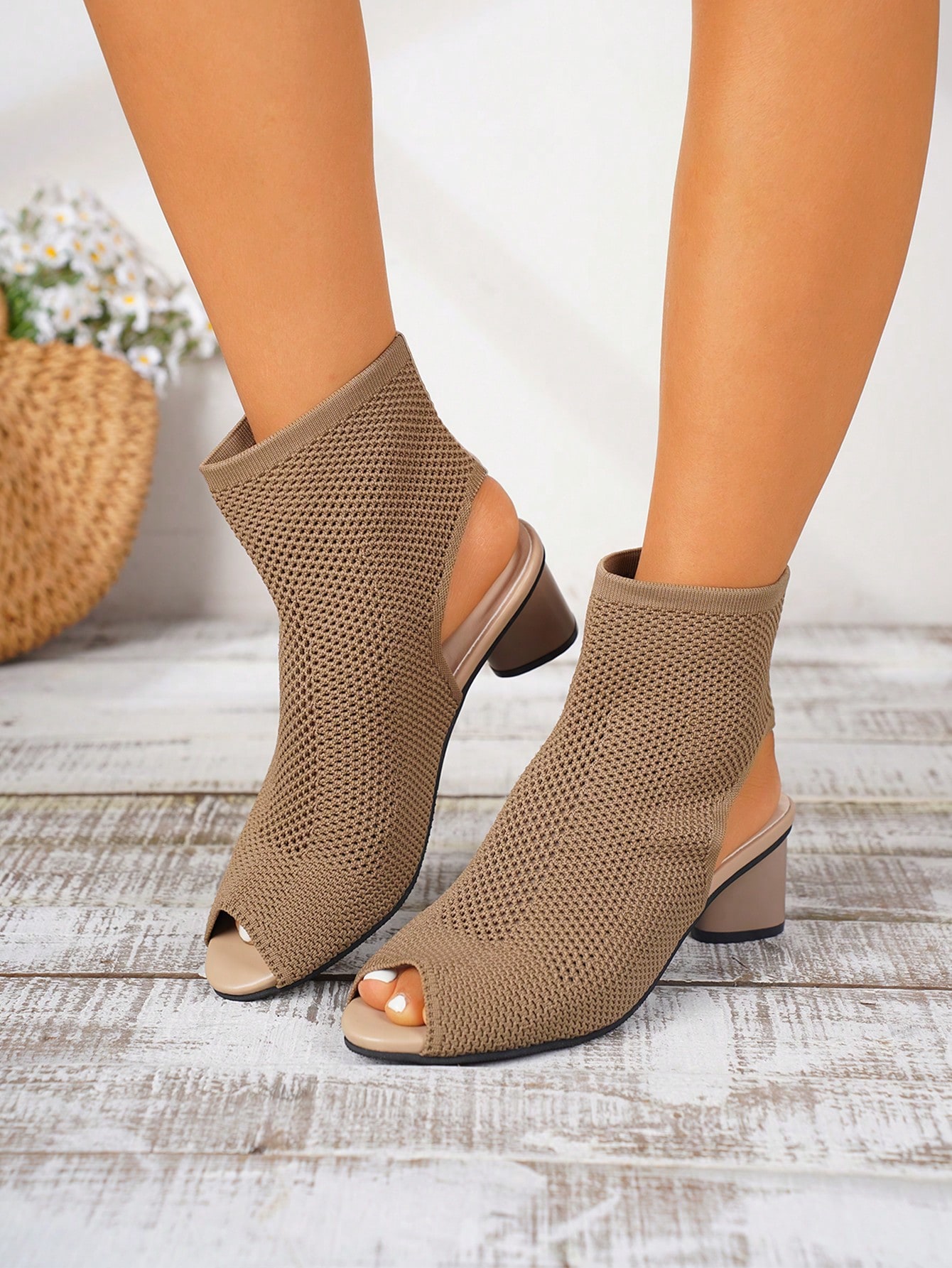 In Khaki Women Ankle Boots & Booties