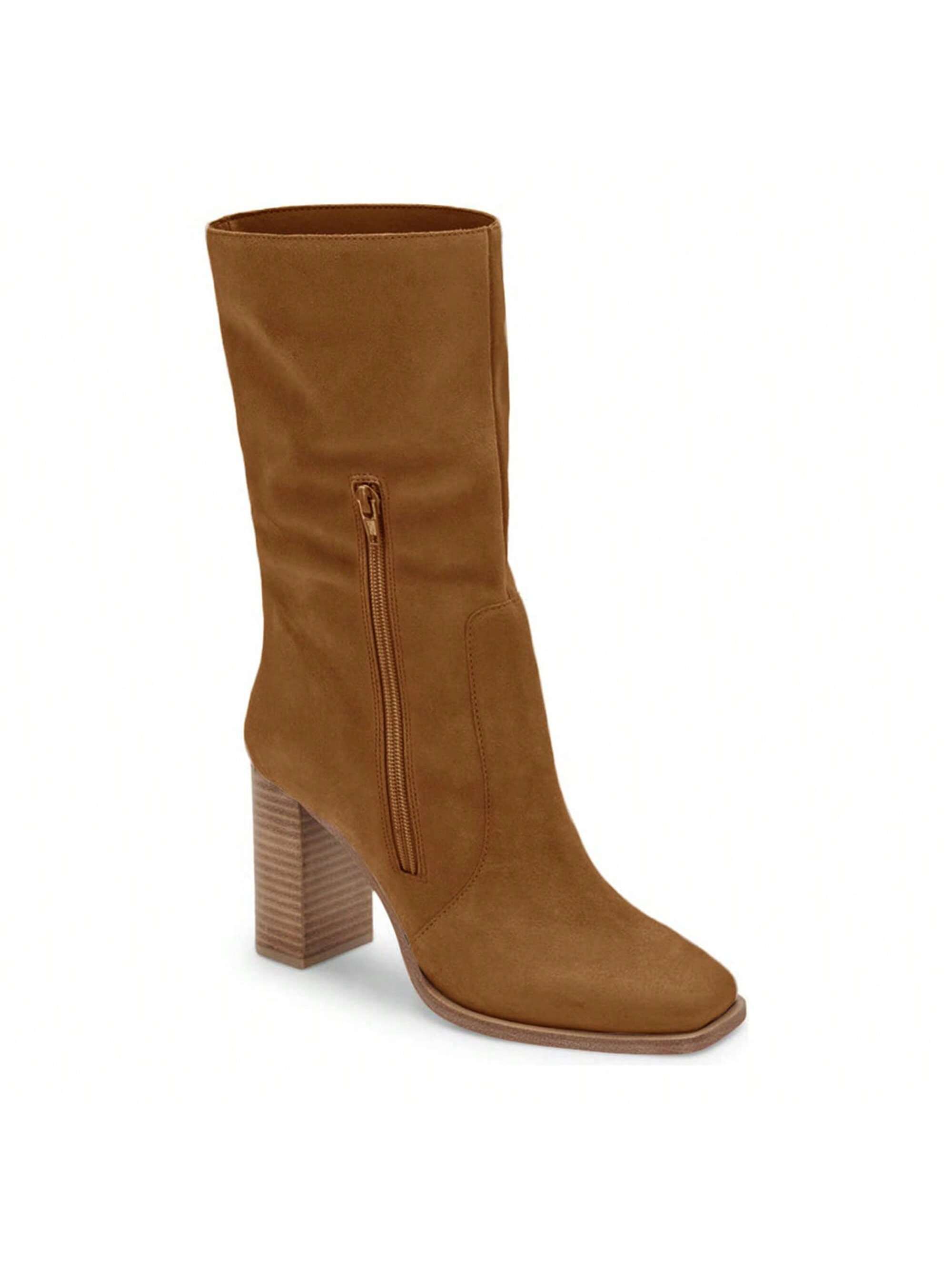 In Brown Women Mid-Calf Boots