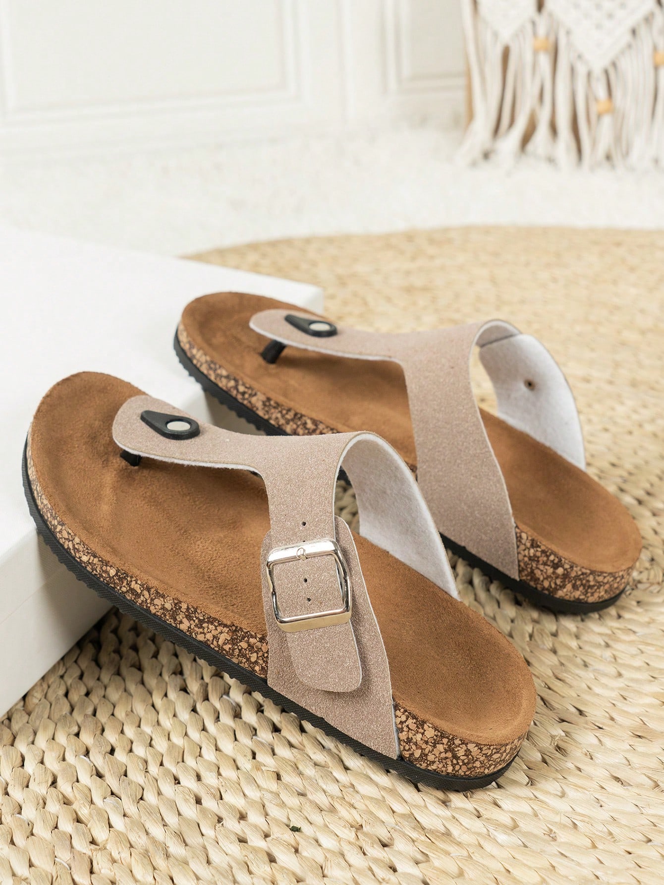 In Khaki Women Slides