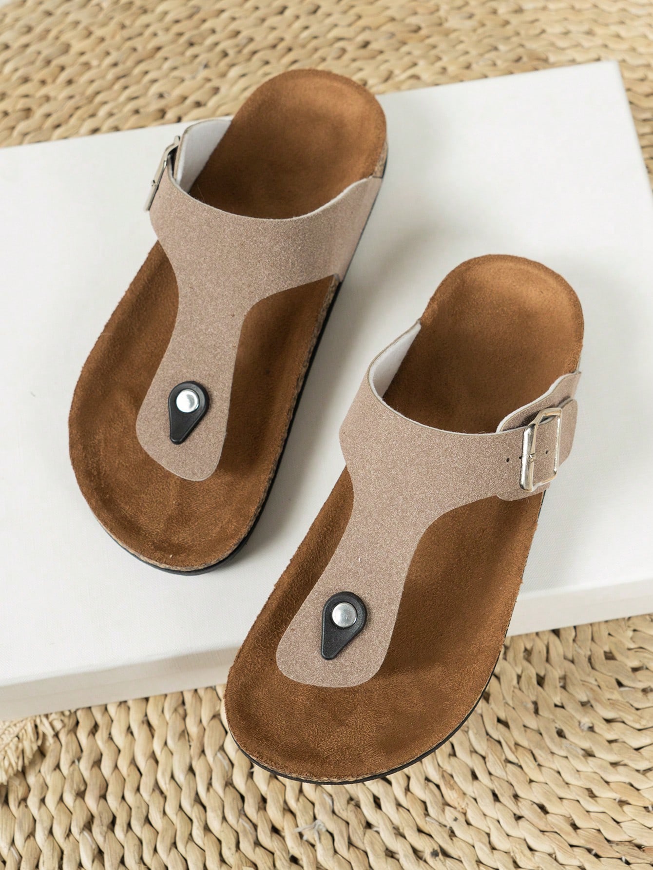 In Khaki Women Slides