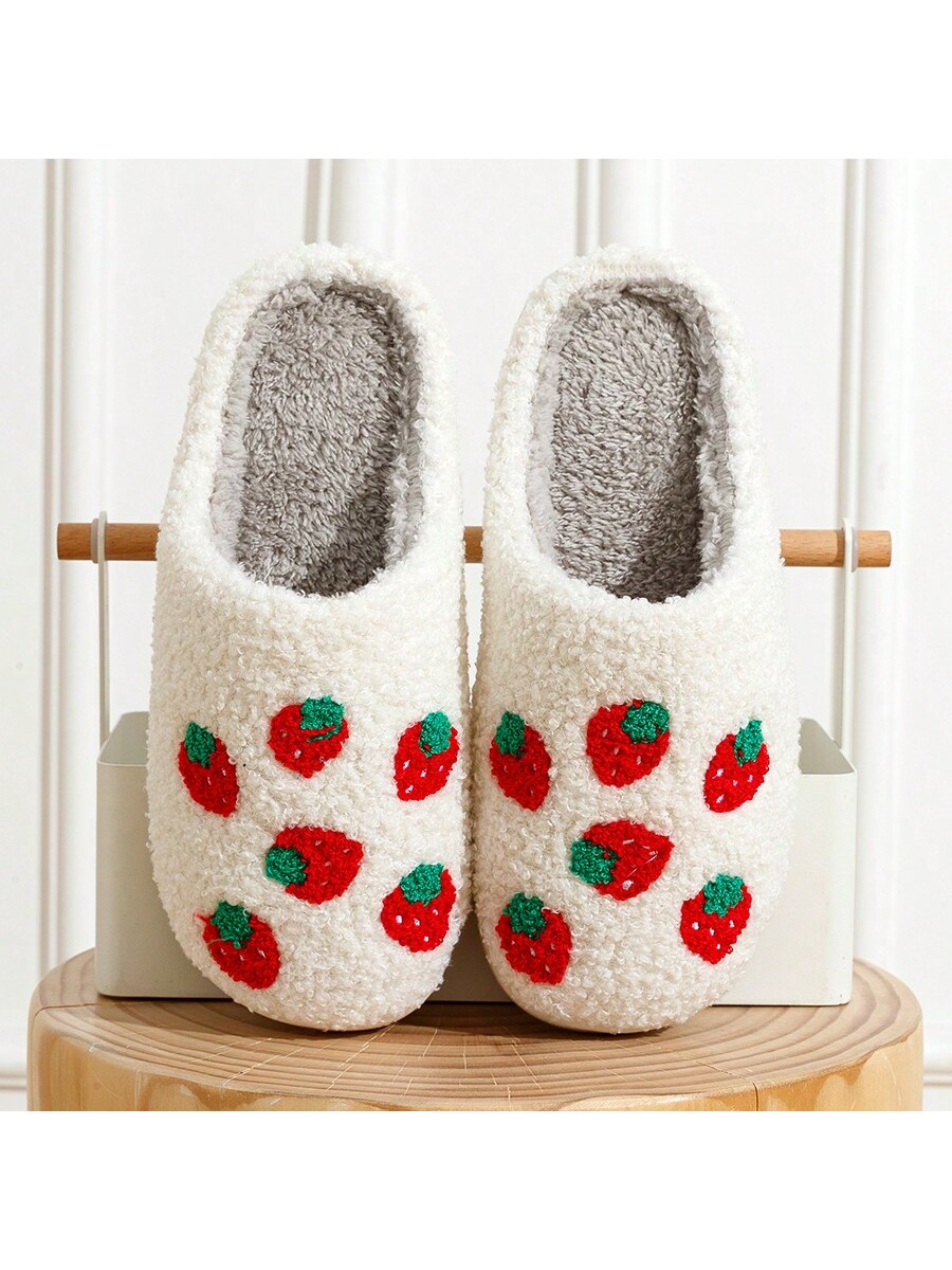 In Red Women Home Slippers