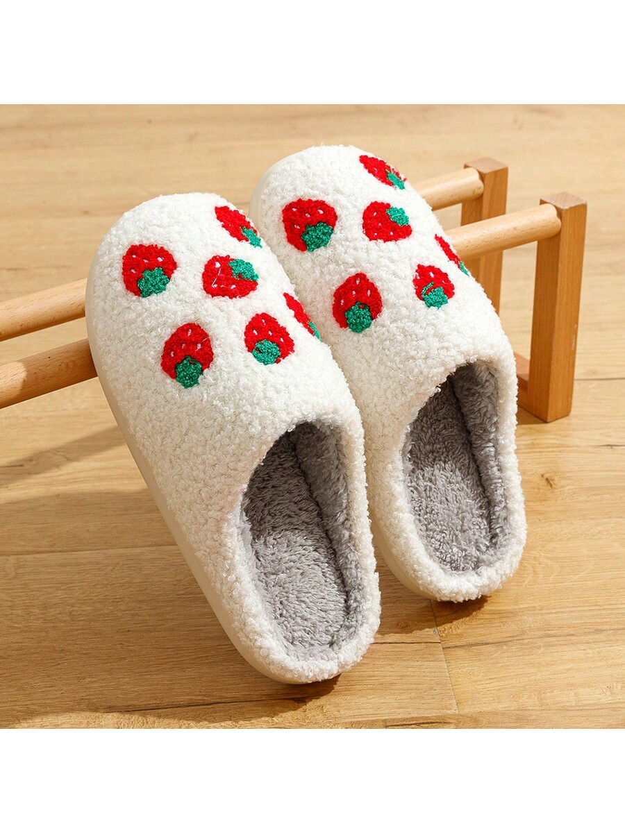 In Red Women Home Slippers