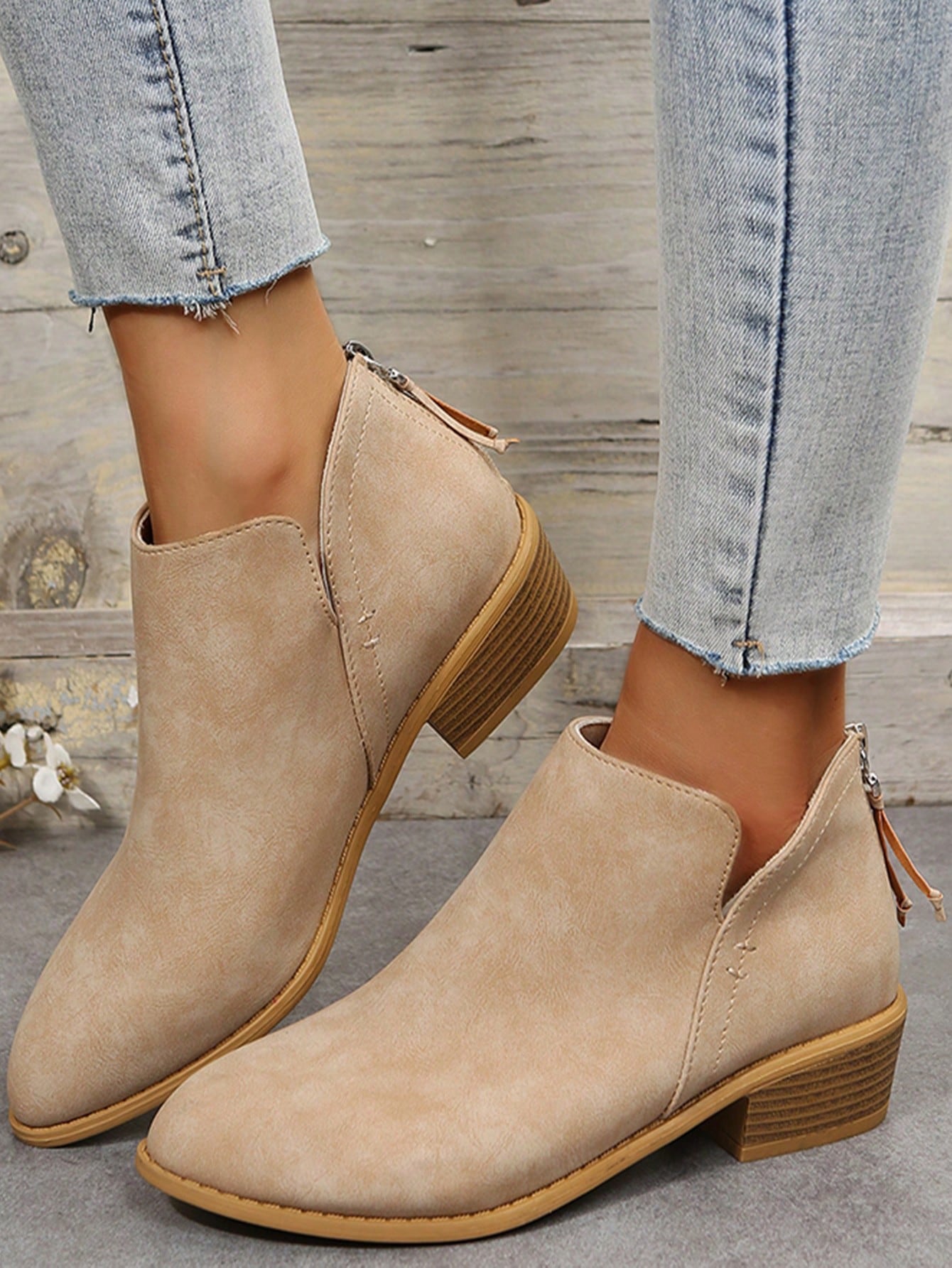 In Khaki Women Ankle Boots & Booties