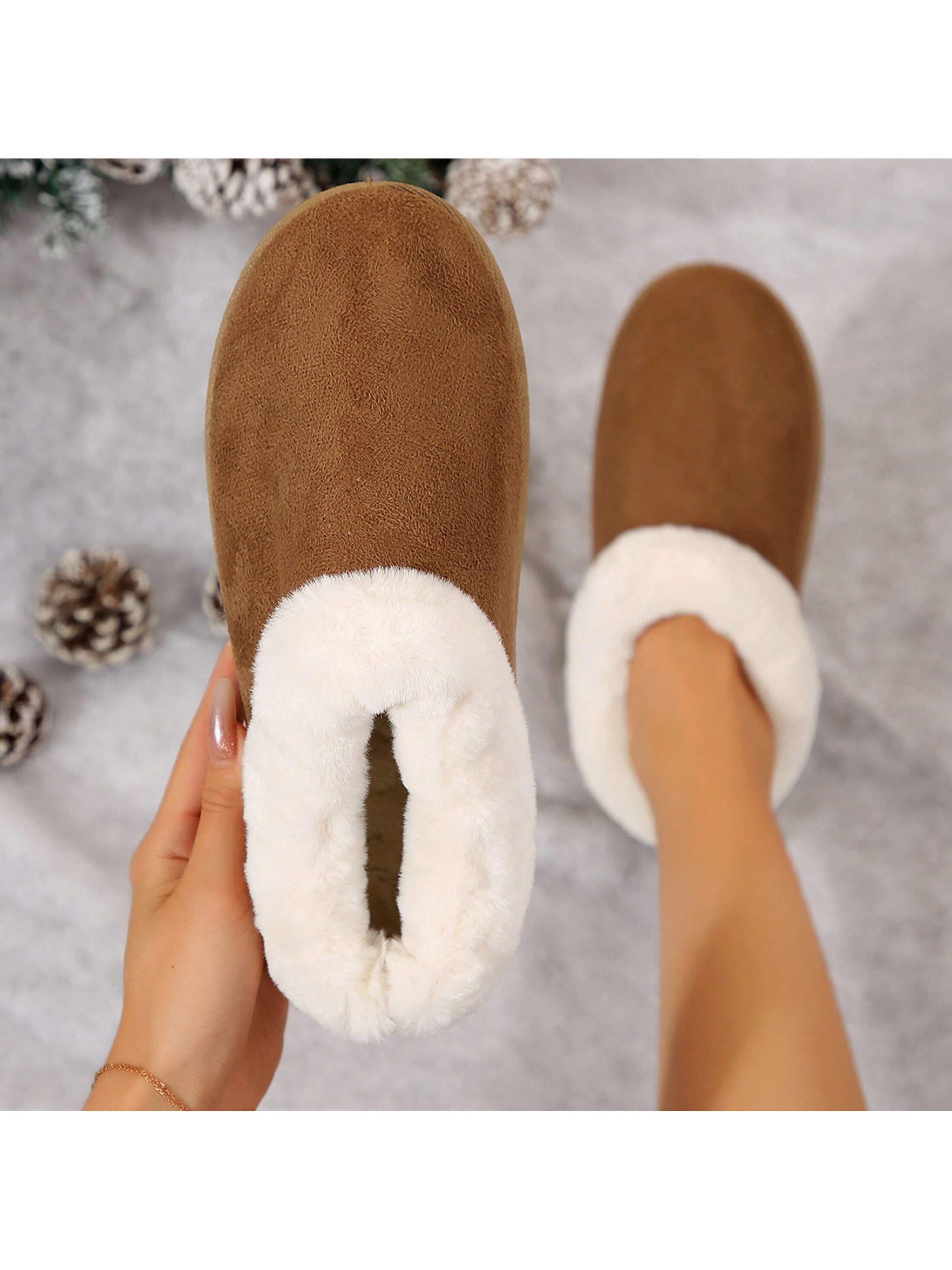 In Khaki Women Home Slippers