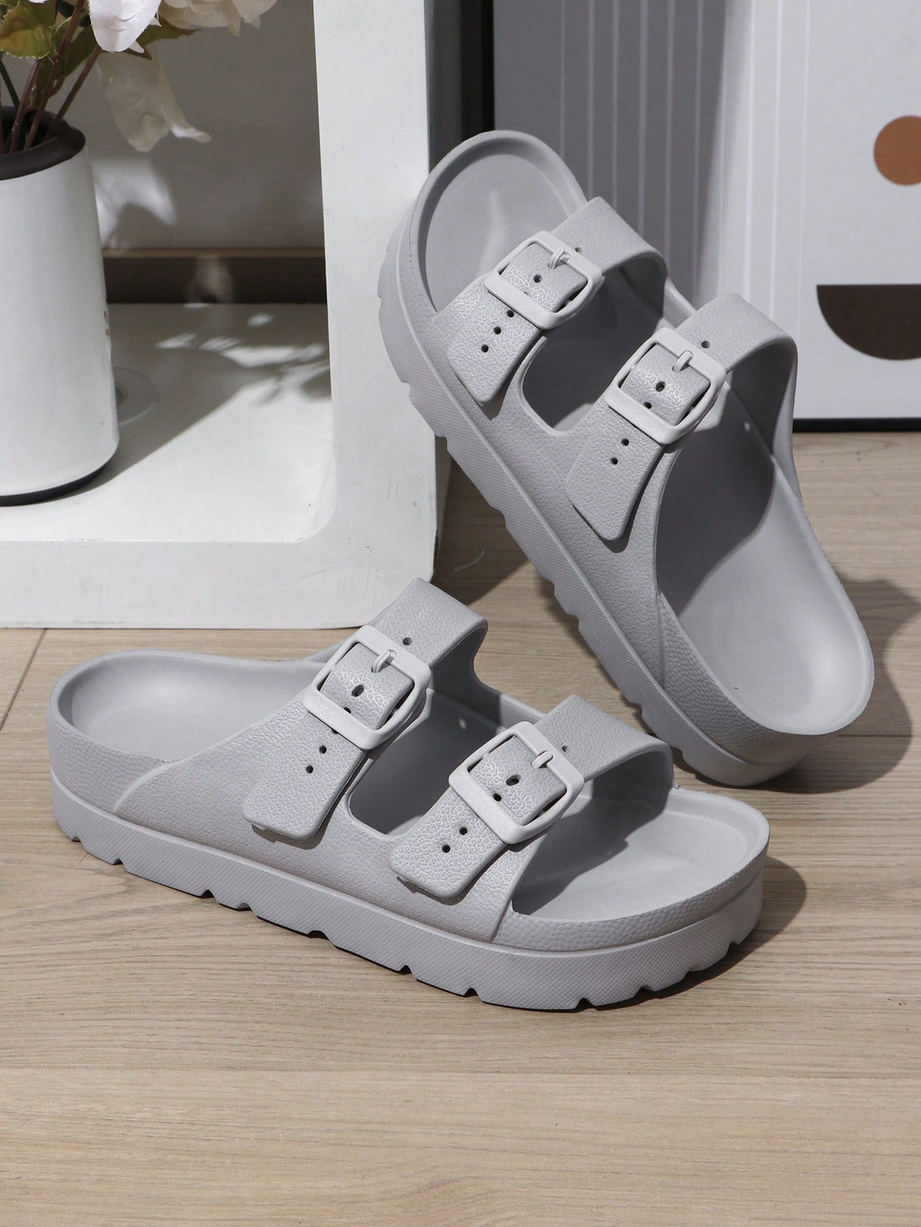 In Light Grey Women Shoes