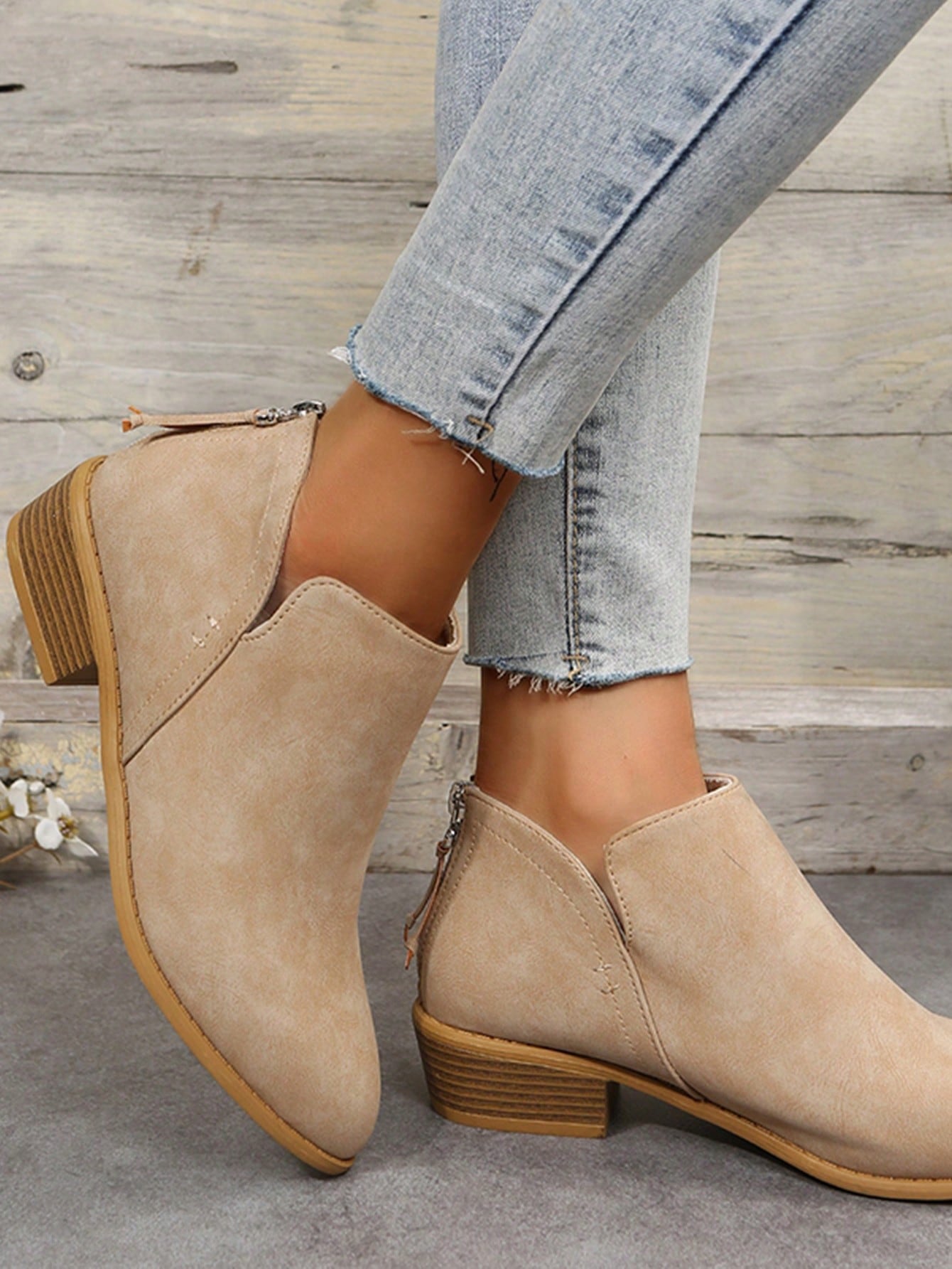 In Khaki Women Ankle Boots & Booties