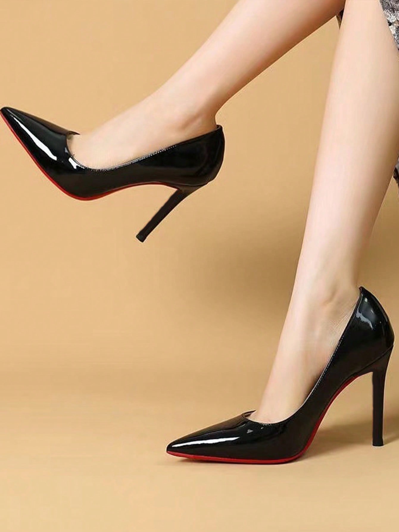 In Black Women Pumps