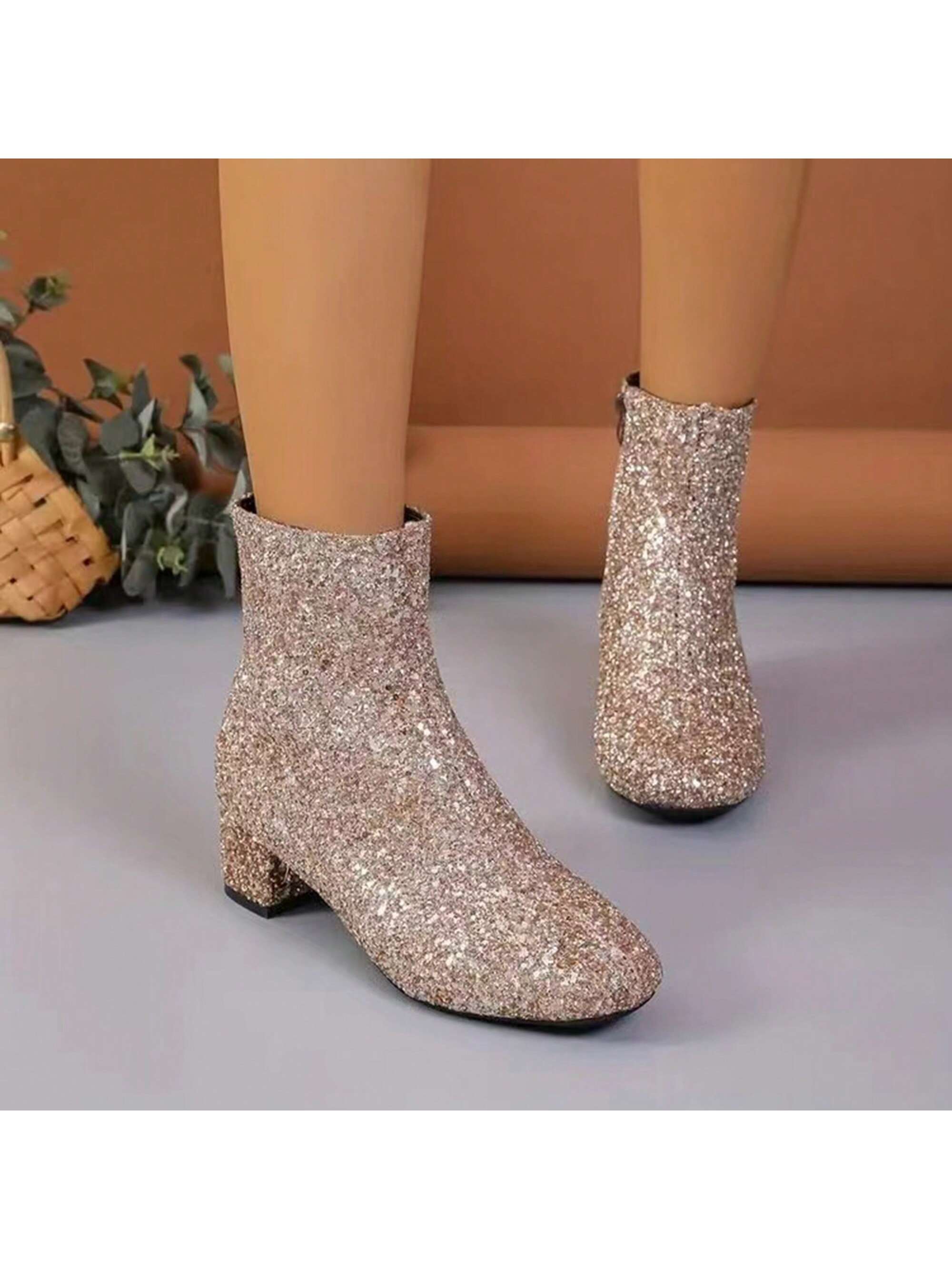 In Gold Women Fashion Boots